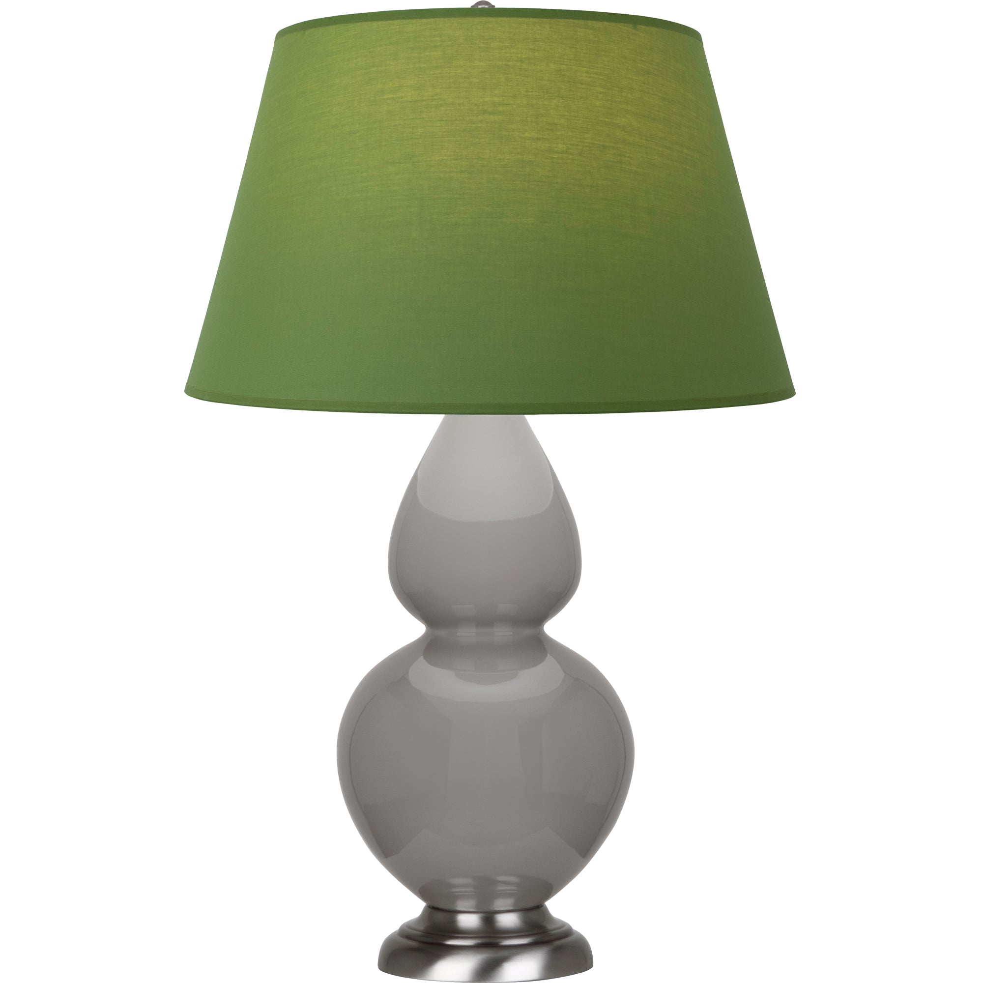 1750G | Smokey Taupe Double Gourd Table Lamp