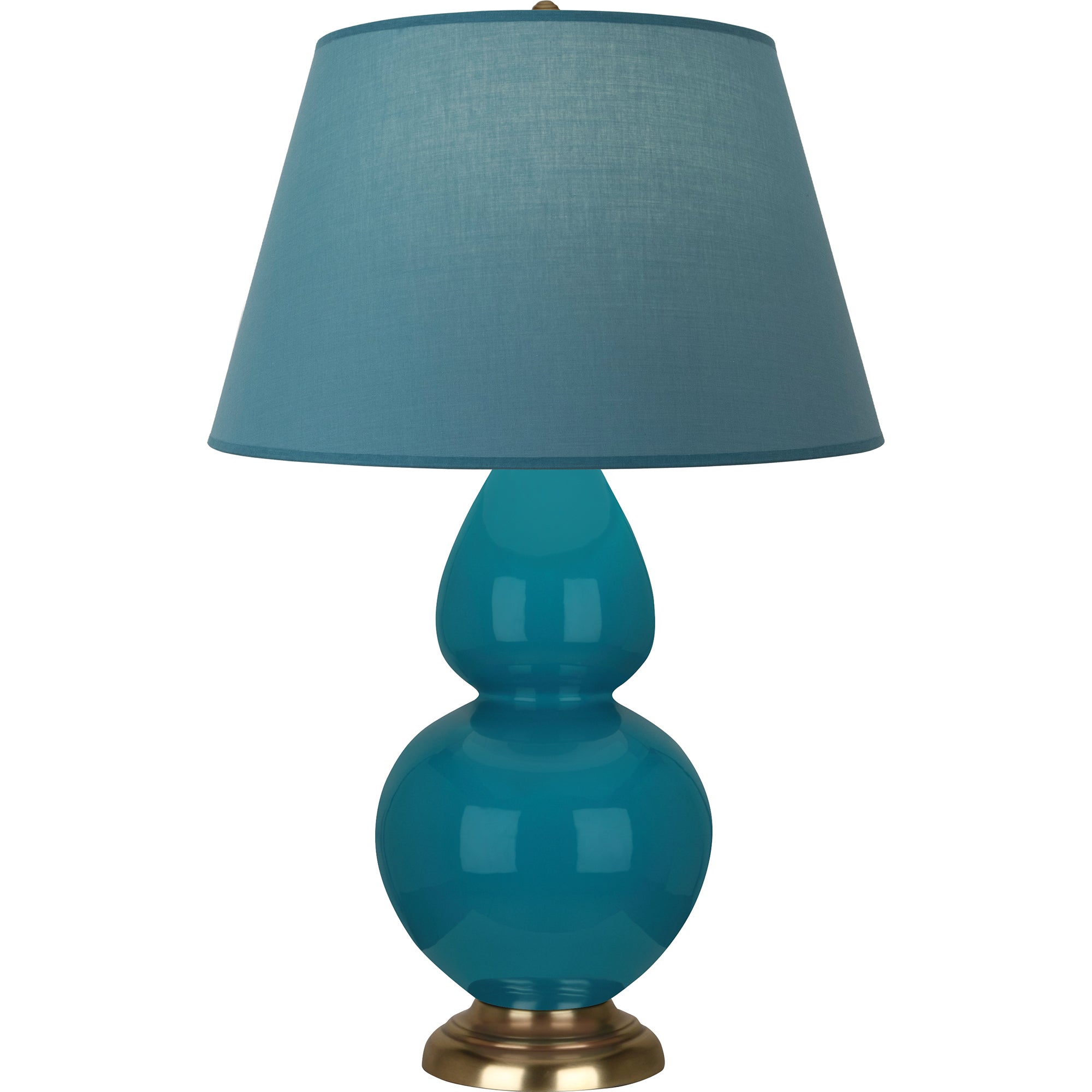 1751B | Peacock Double Gourd Table Lamp