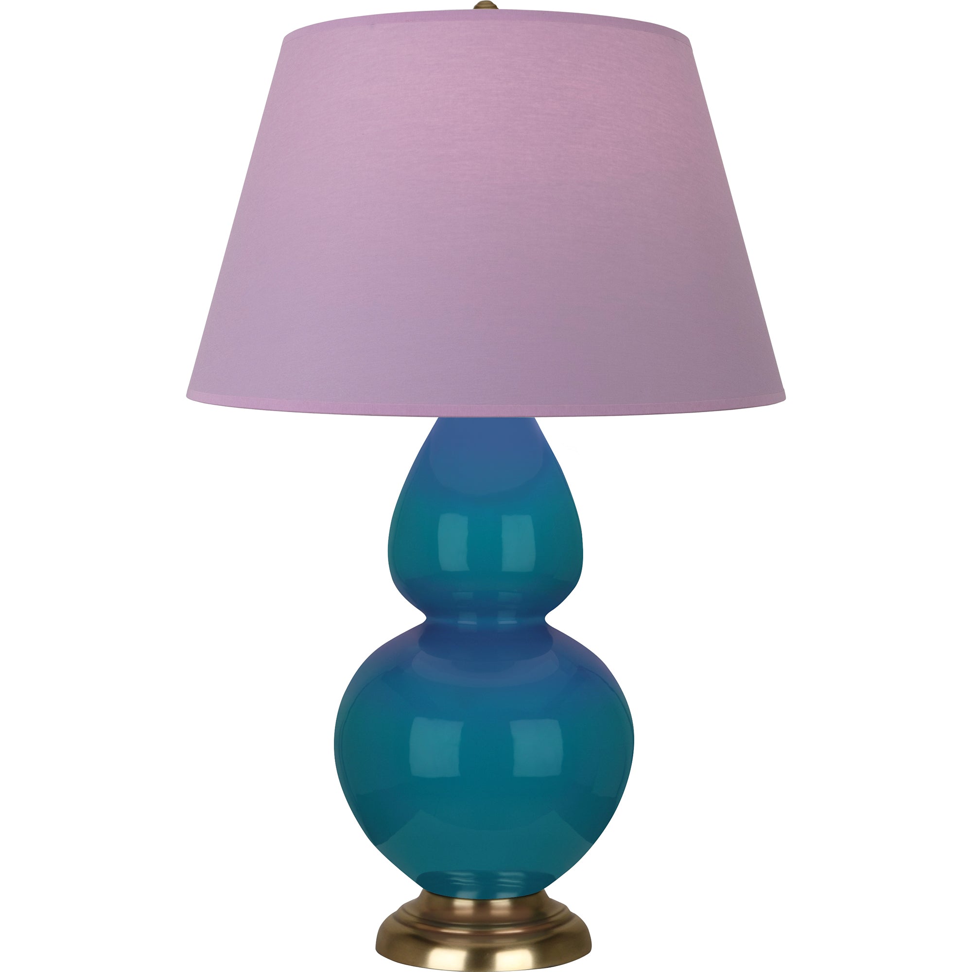 1751L | Peacock Double Gourd Table Lamp