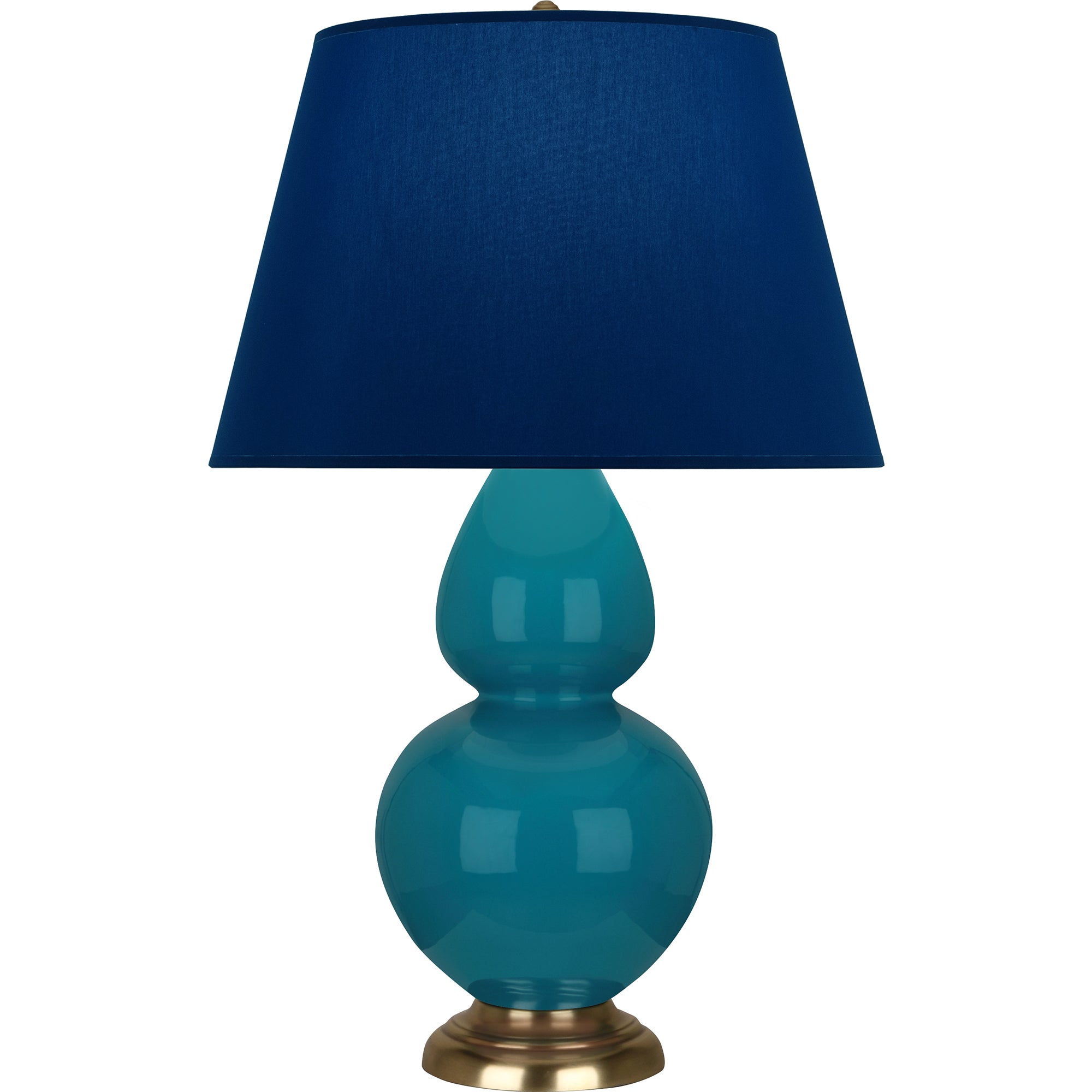 1751N | Peacock Double Gourd Table Lamp