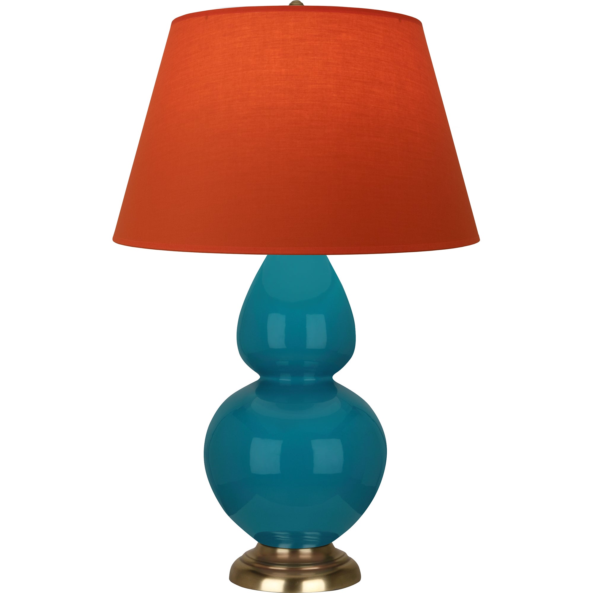 1751T | Peacock Double Gourd Table Lamp