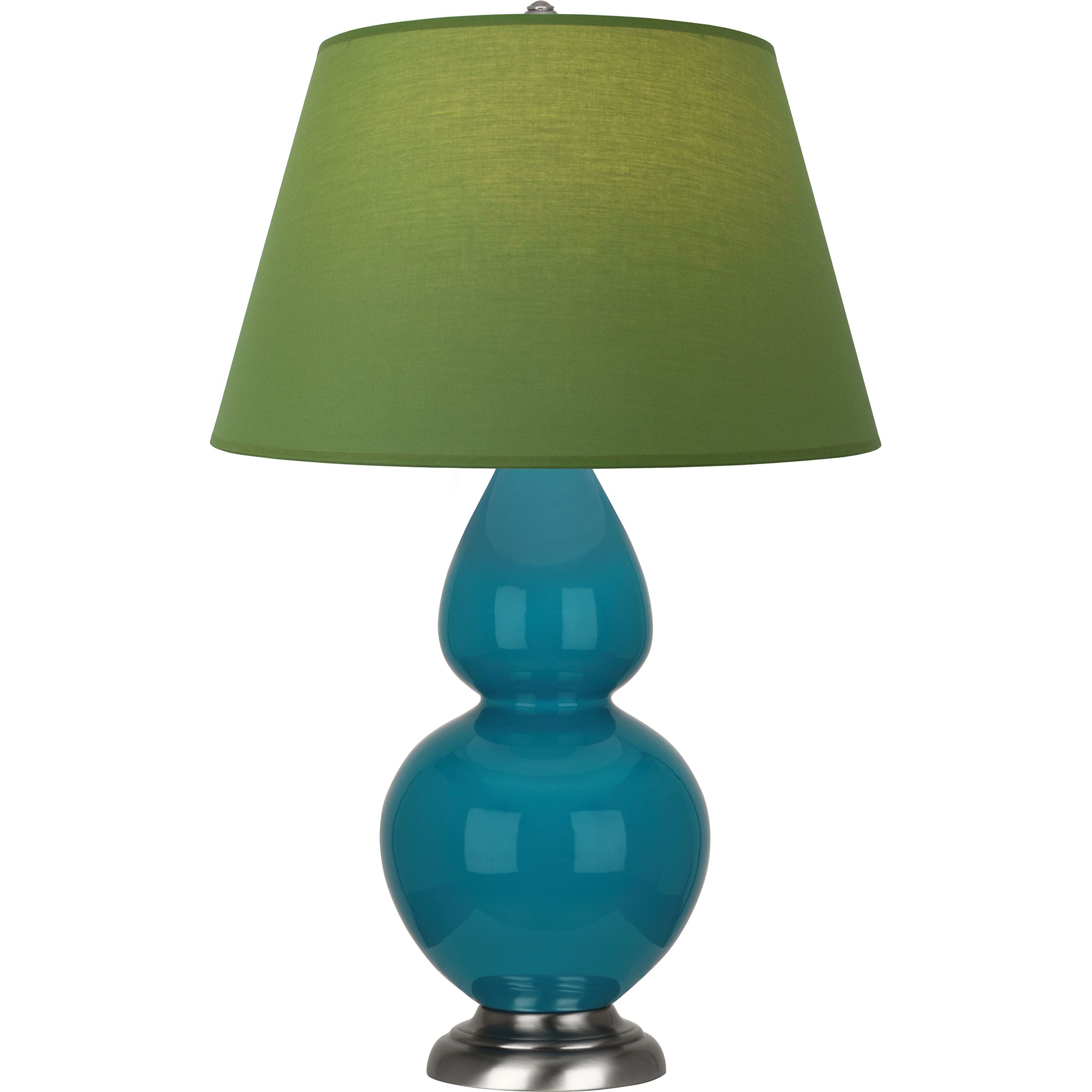 1753G | Peacock Double Gourd Table Lamp