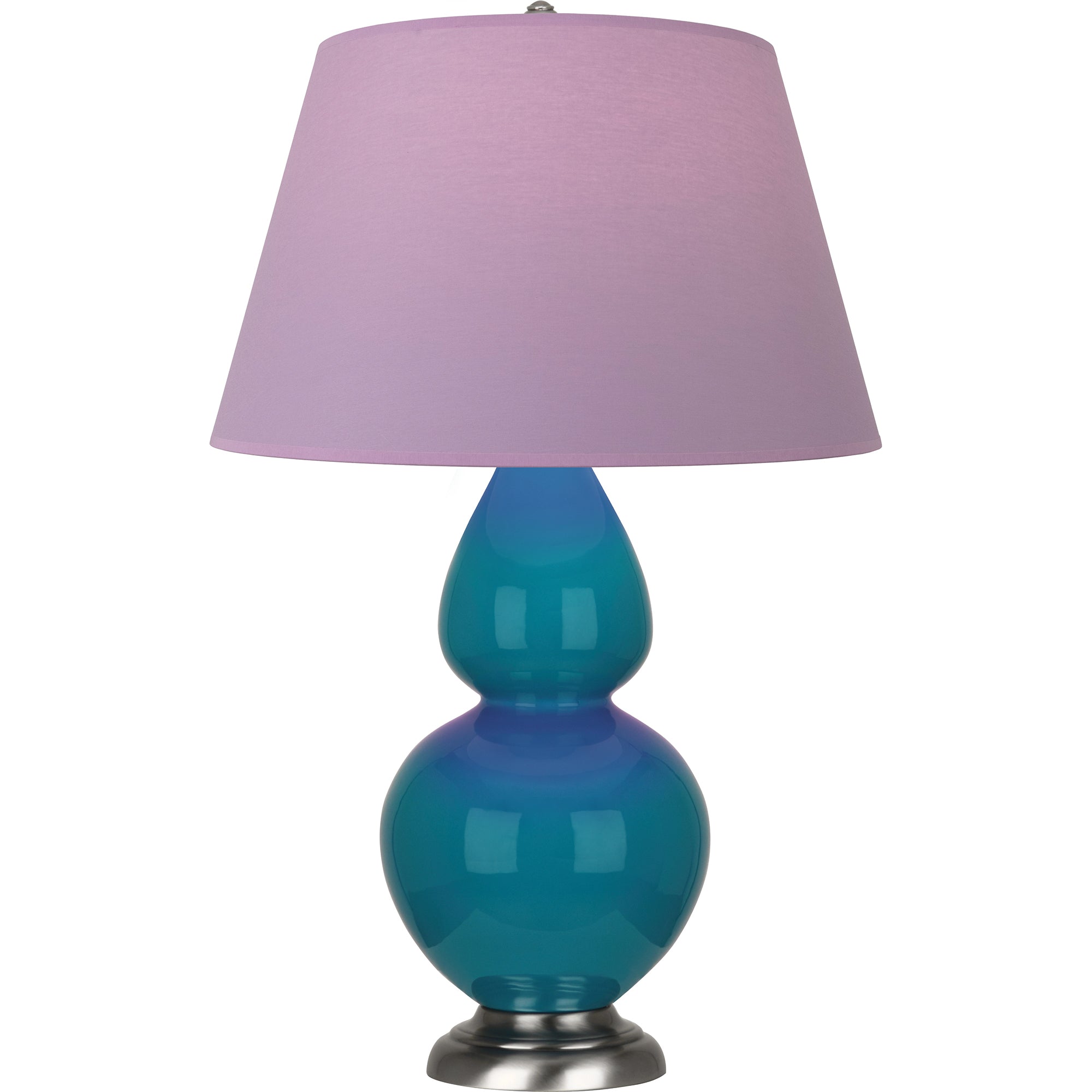 1753L | Peacock Double Gourd Table Lamp