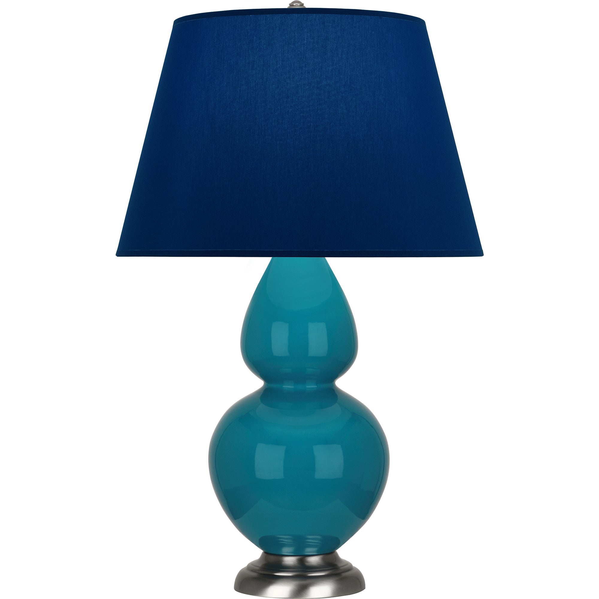 1753N | Peacock Double Gourd Table Lamp