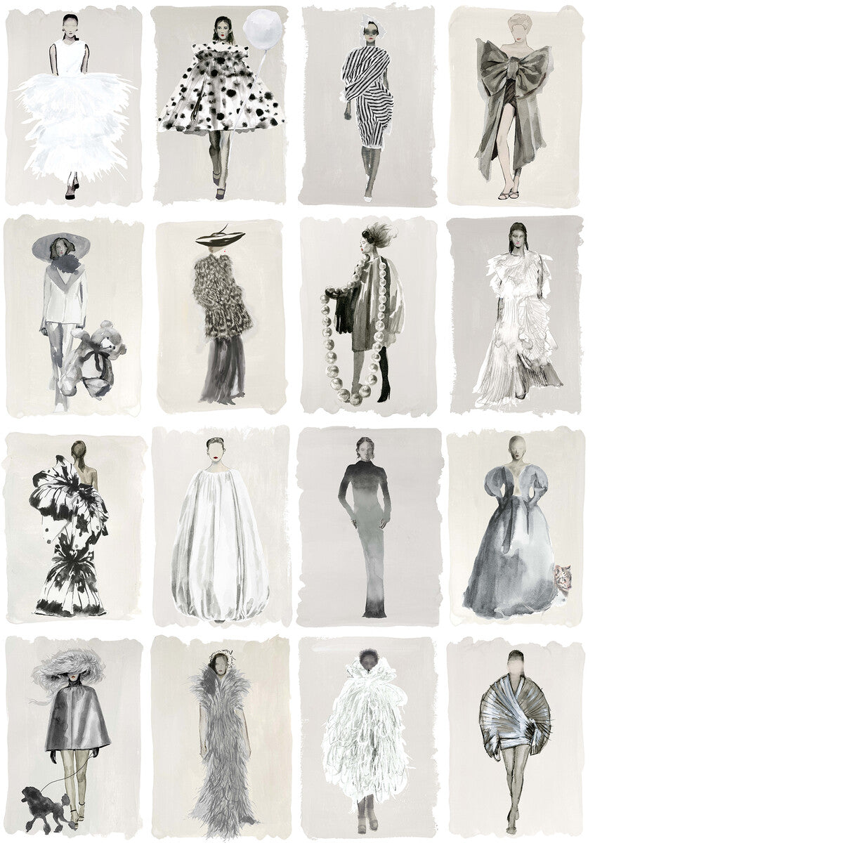 Couture Carousel-Monochrome