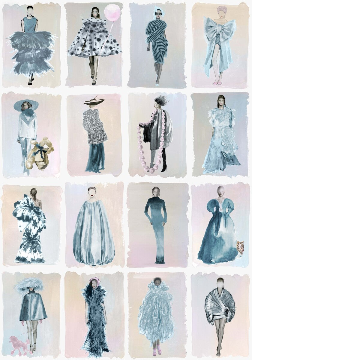 Couture Carousel-Blue