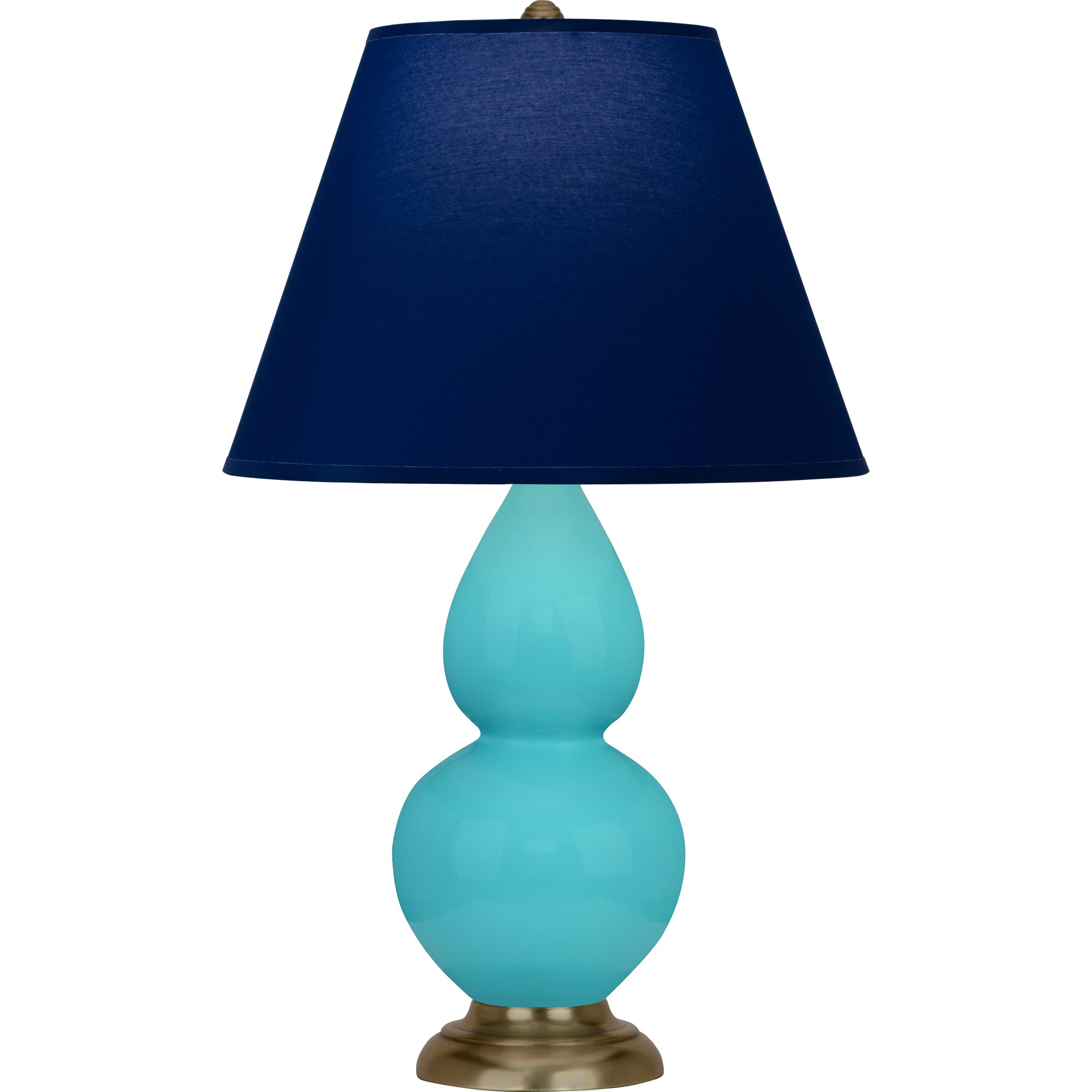 1760N | Egg Blue Small Double Gourd Accent Lamp