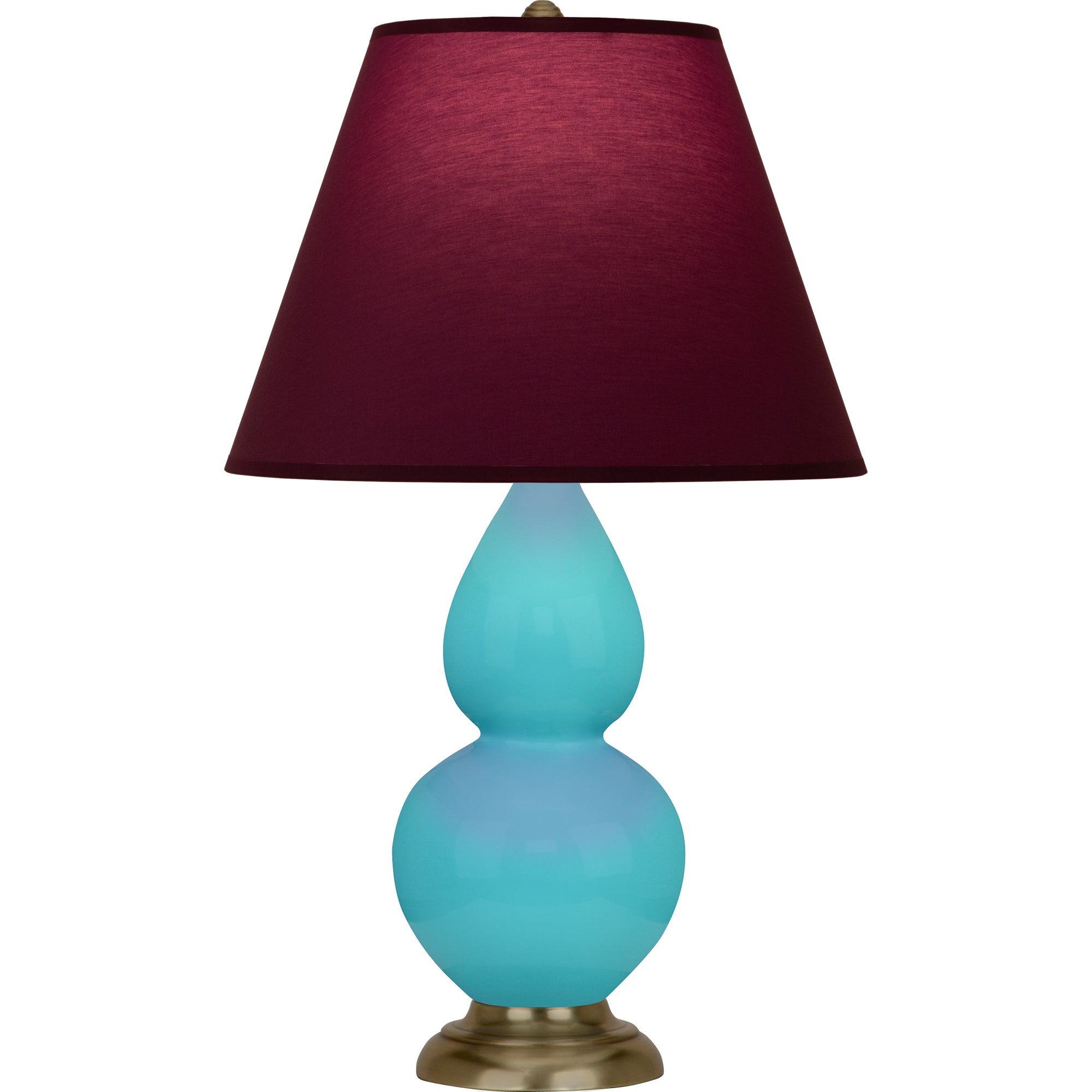 1760P | Egg Blue Small Double Gourd Accent Lamp