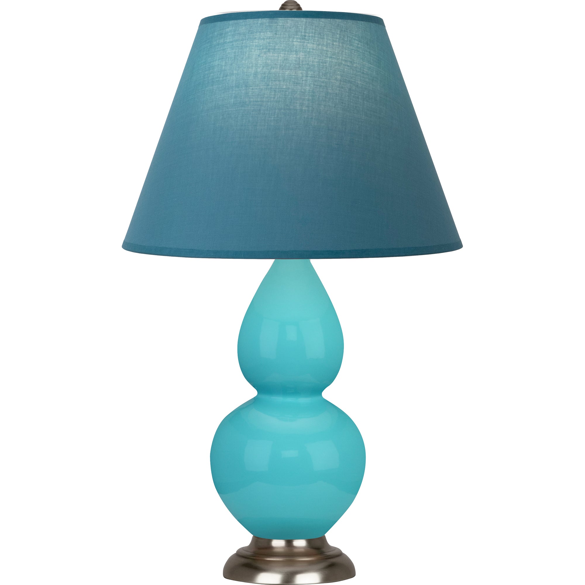 1761B | Egg Blue Small Double Gourd Accent Lamp