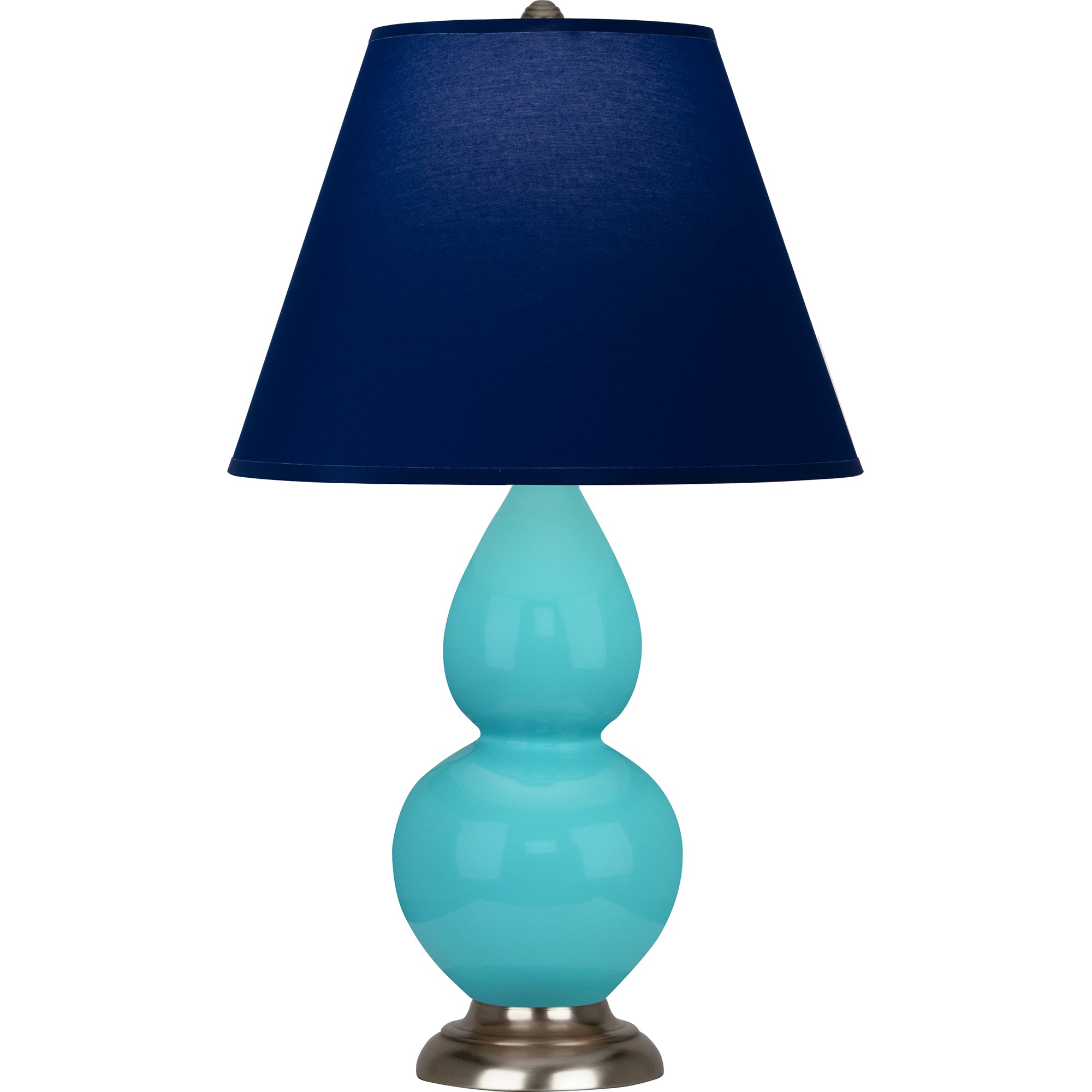 1761N | Egg Blue Small Double Gourd Accent Lamp