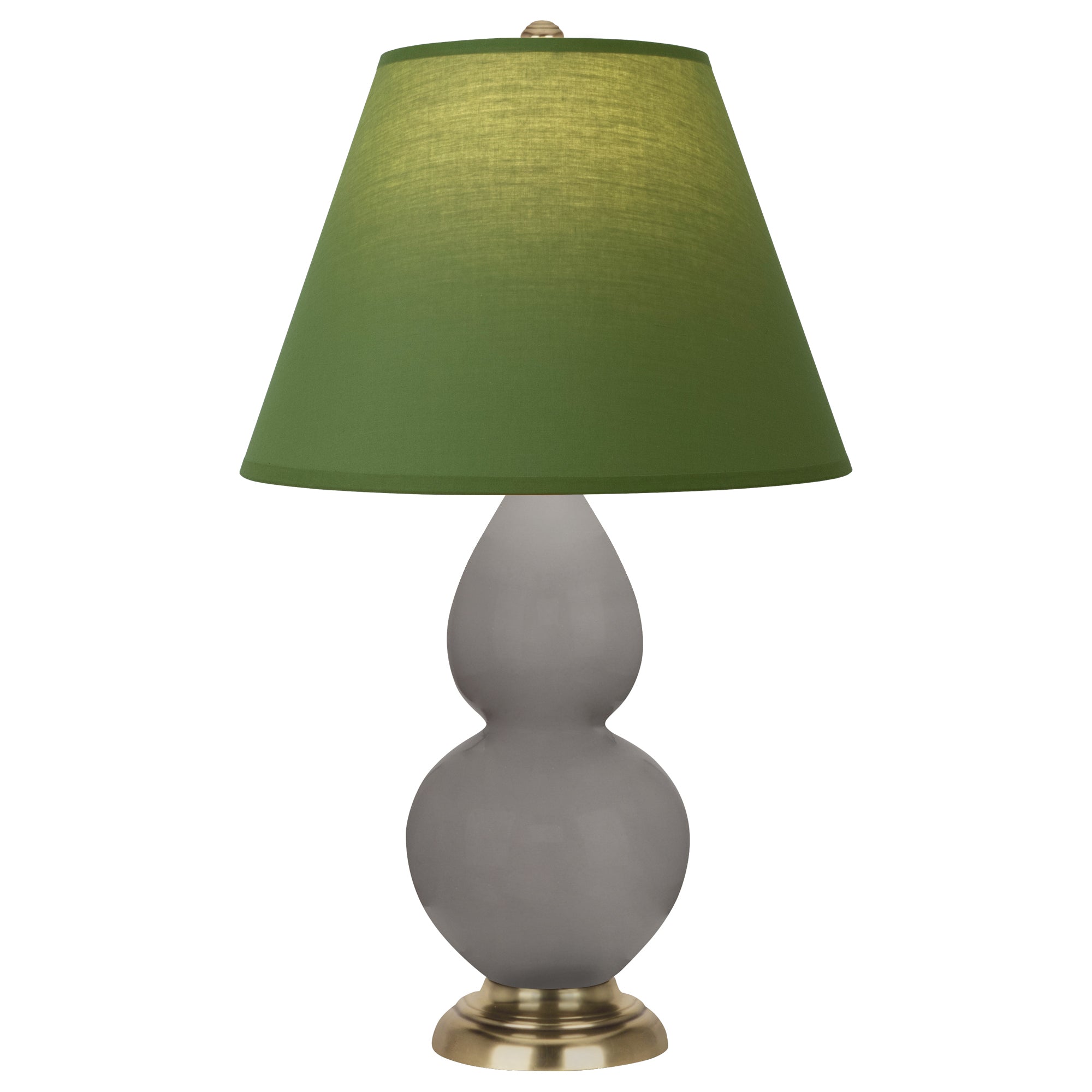 1768G | Smokey Taupe Small Double Gourd Accent Lamp