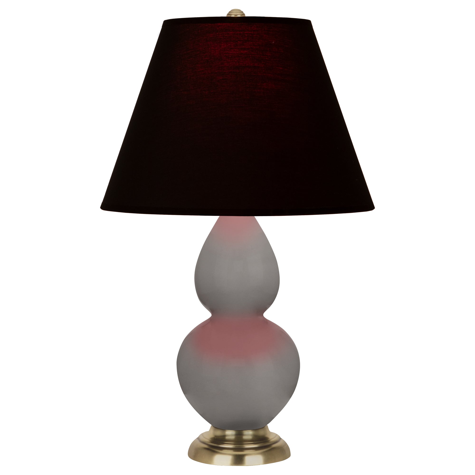1768K | Smokey Taupe Small Double Gourd Accent Lamp