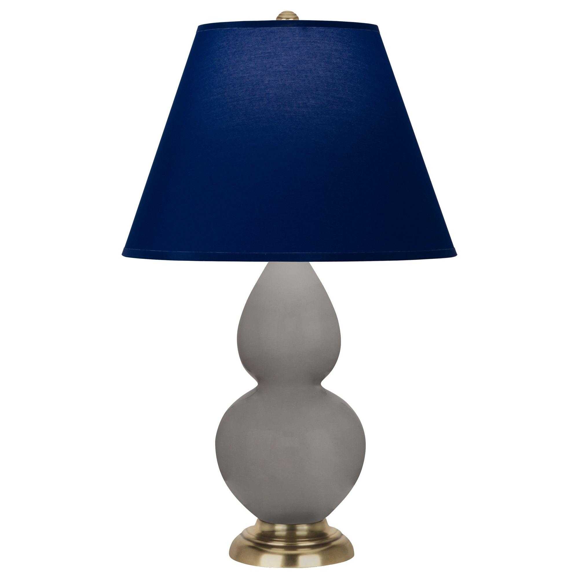 1768N | Smokey Taupe Small Double Gourd Accent Lamp