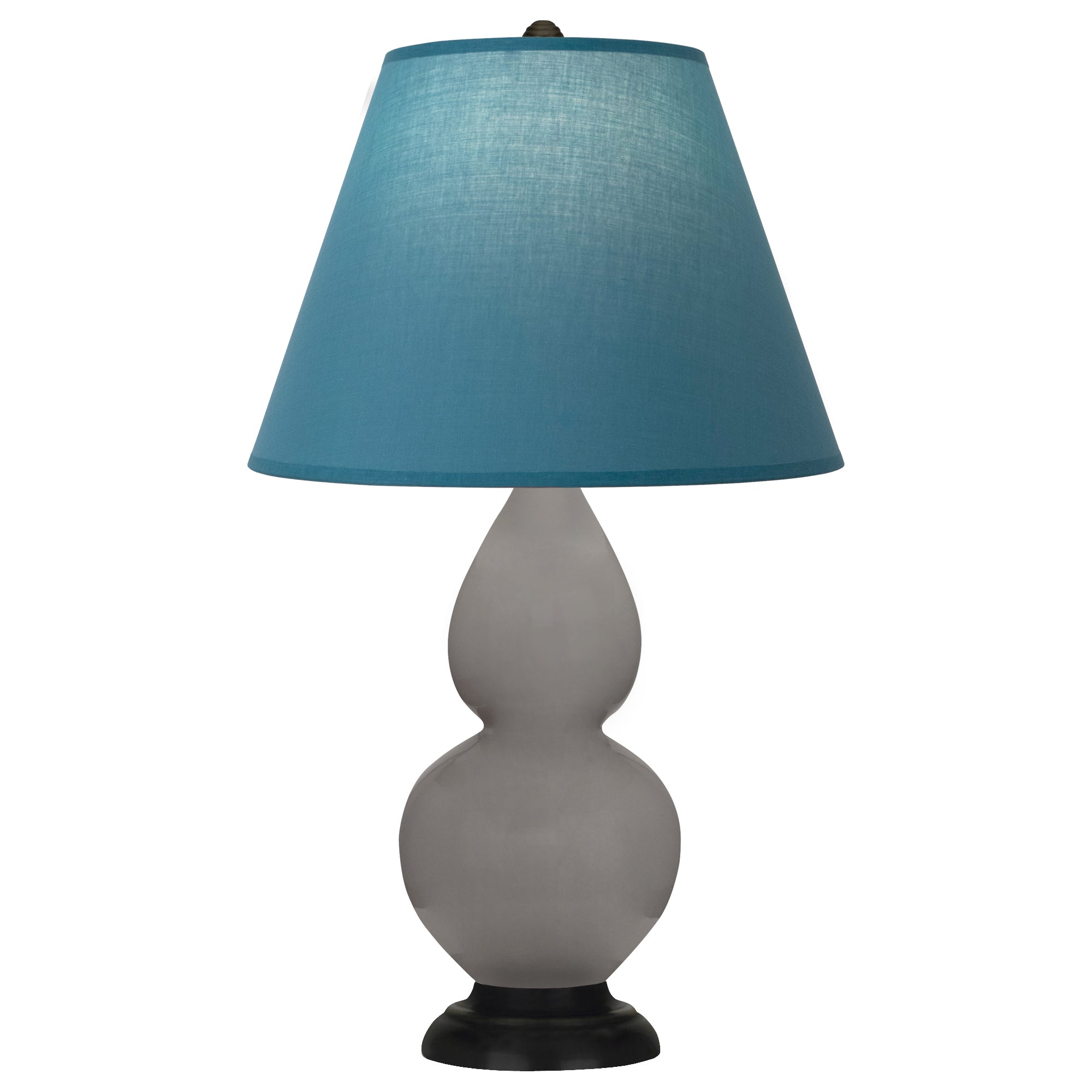 1769B | Smokey Taupe Small Double Gourd Accent Lamp
