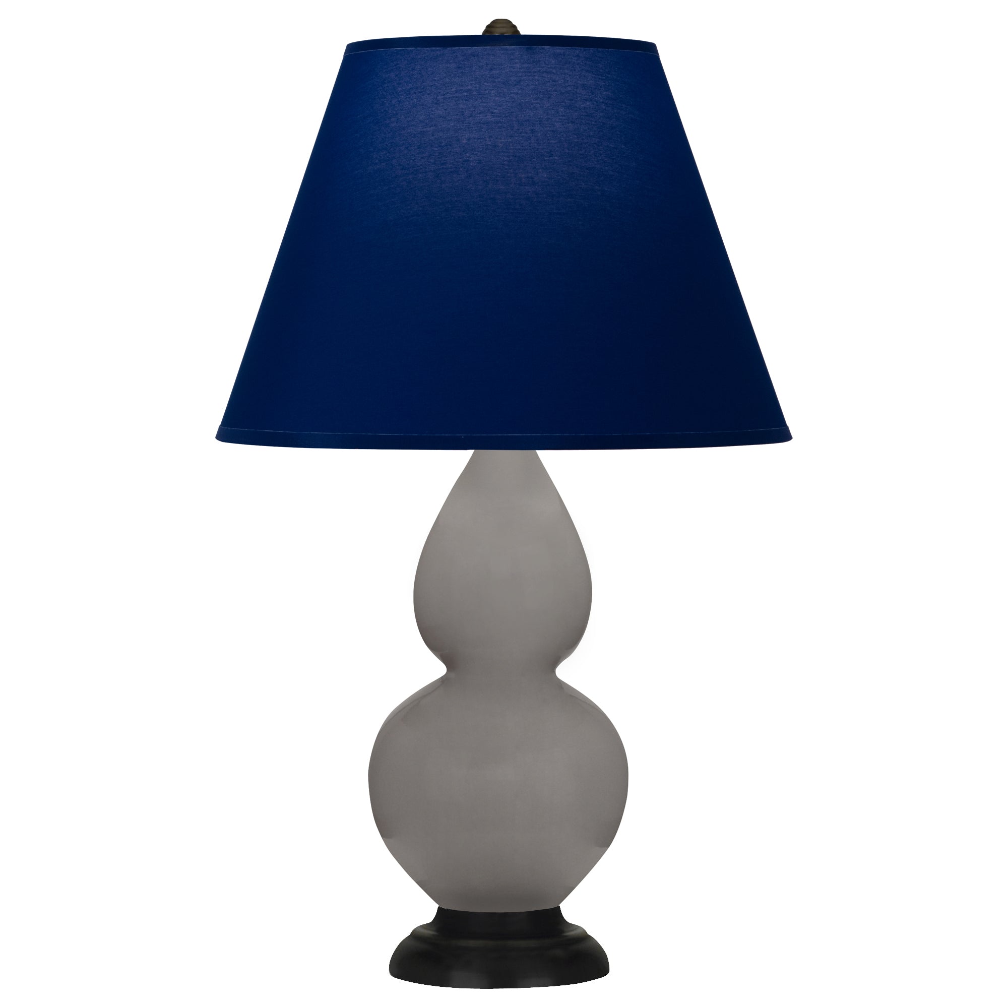 1769N | Smokey Taupe Small Double Gourd Accent Lamp