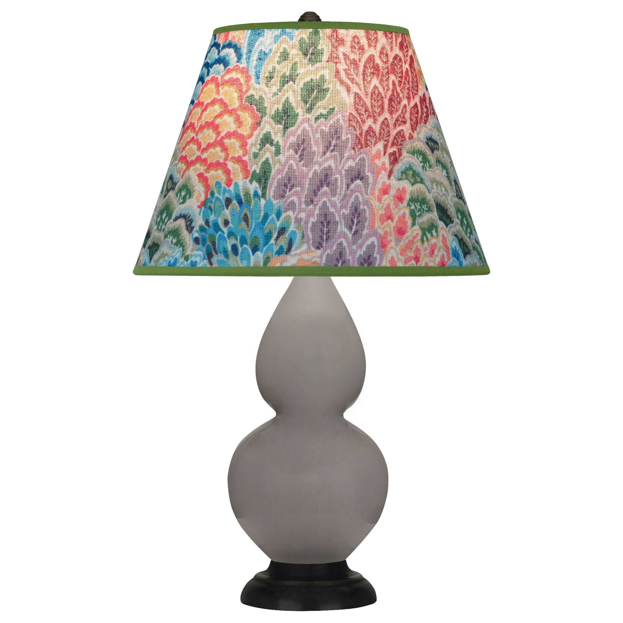 1769S | Smokey Taupe Small Double Gourd Accent Lamp