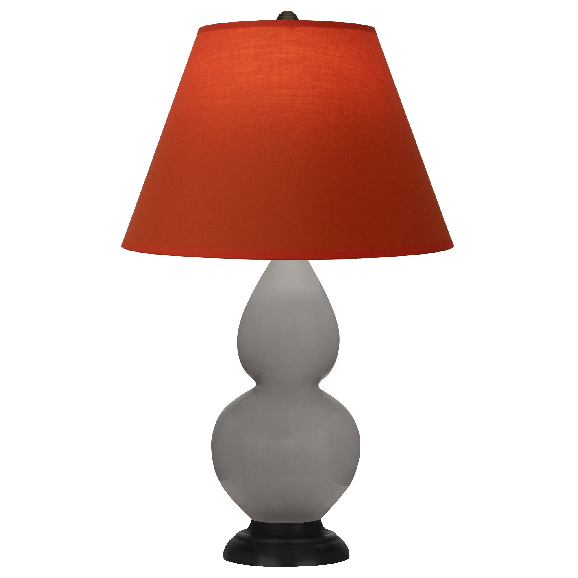 1769T | Smokey Taupe Small Double Gourd Accent Lamp