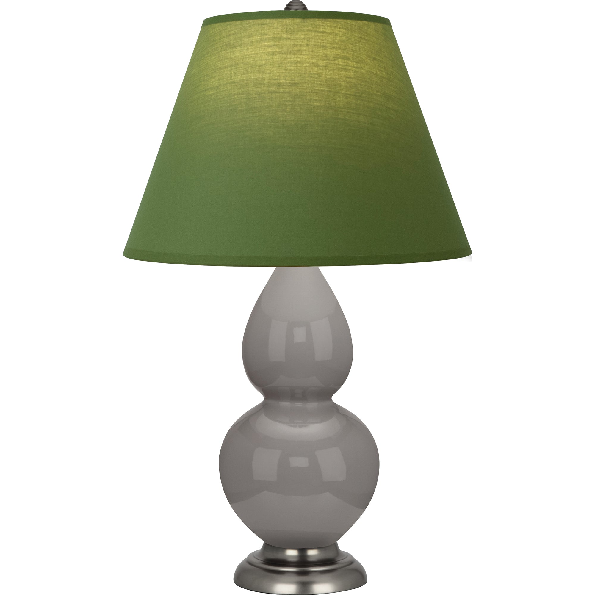 1770G | Smokey Taupe Small Double Gourd Accent Lamp