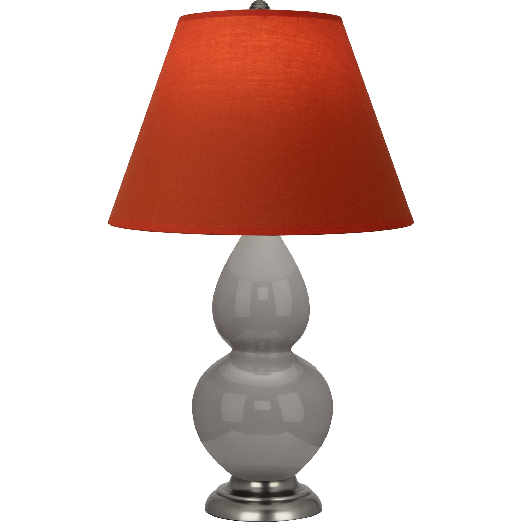 1770T | Smokey Taupe Small Double Gourd Accent Lamp