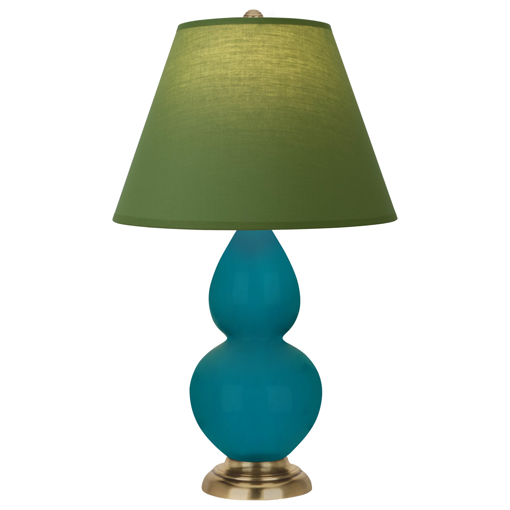 1771G | Peacock Small Double Gourd Accent Lamp