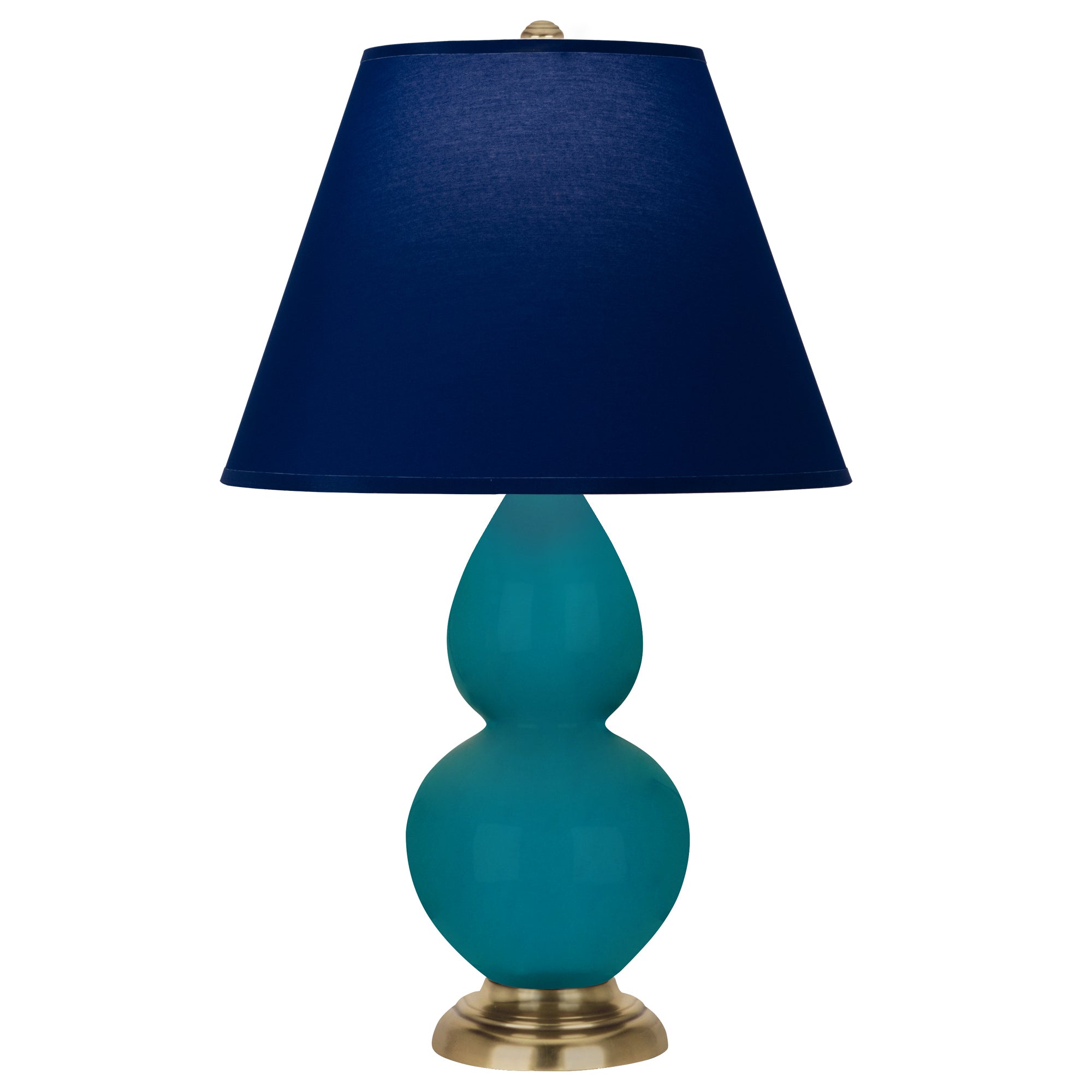 1771N | Peacock Small Double Gourd Accent Lamp