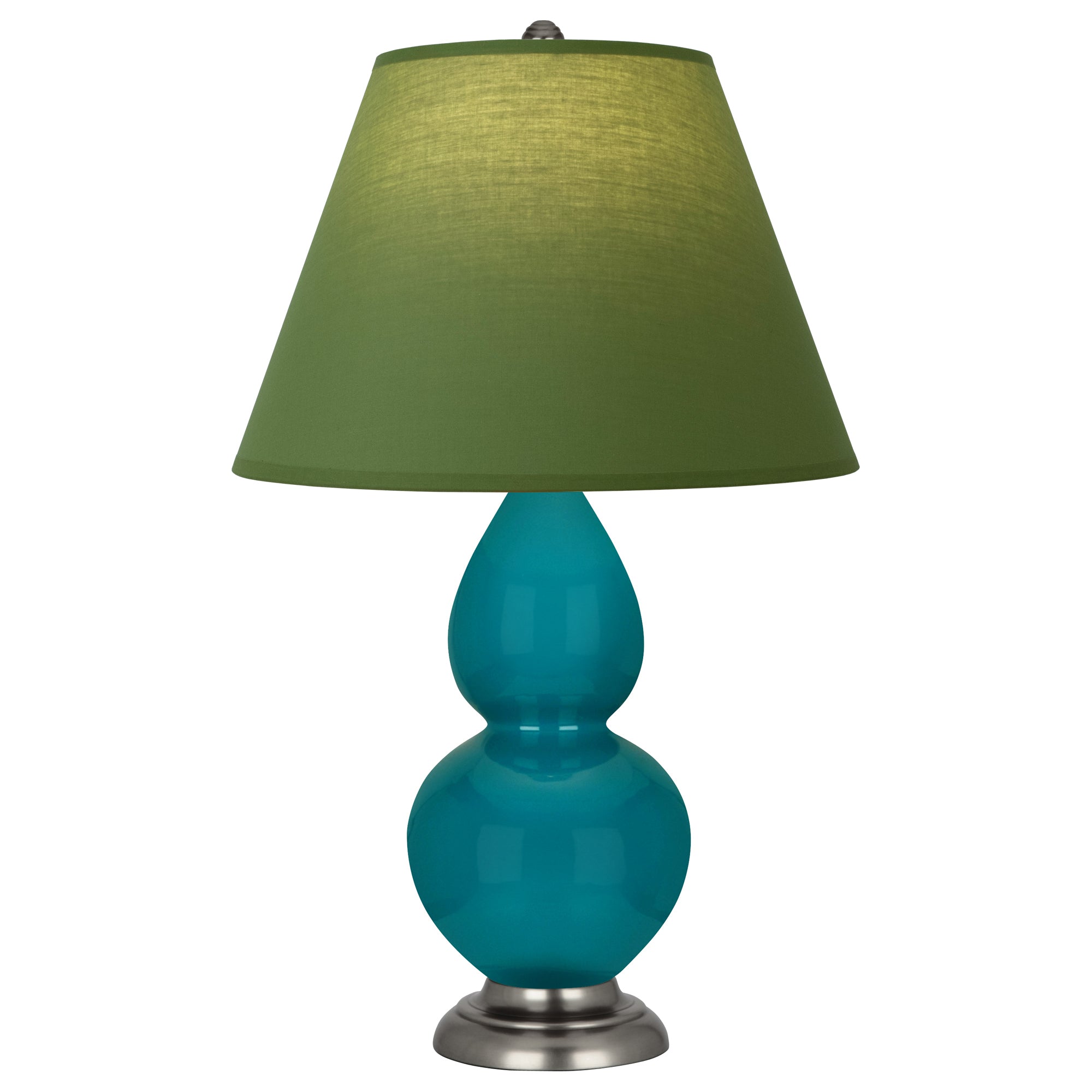 1773G | Peacock Small Double Gourd Accent Lamp