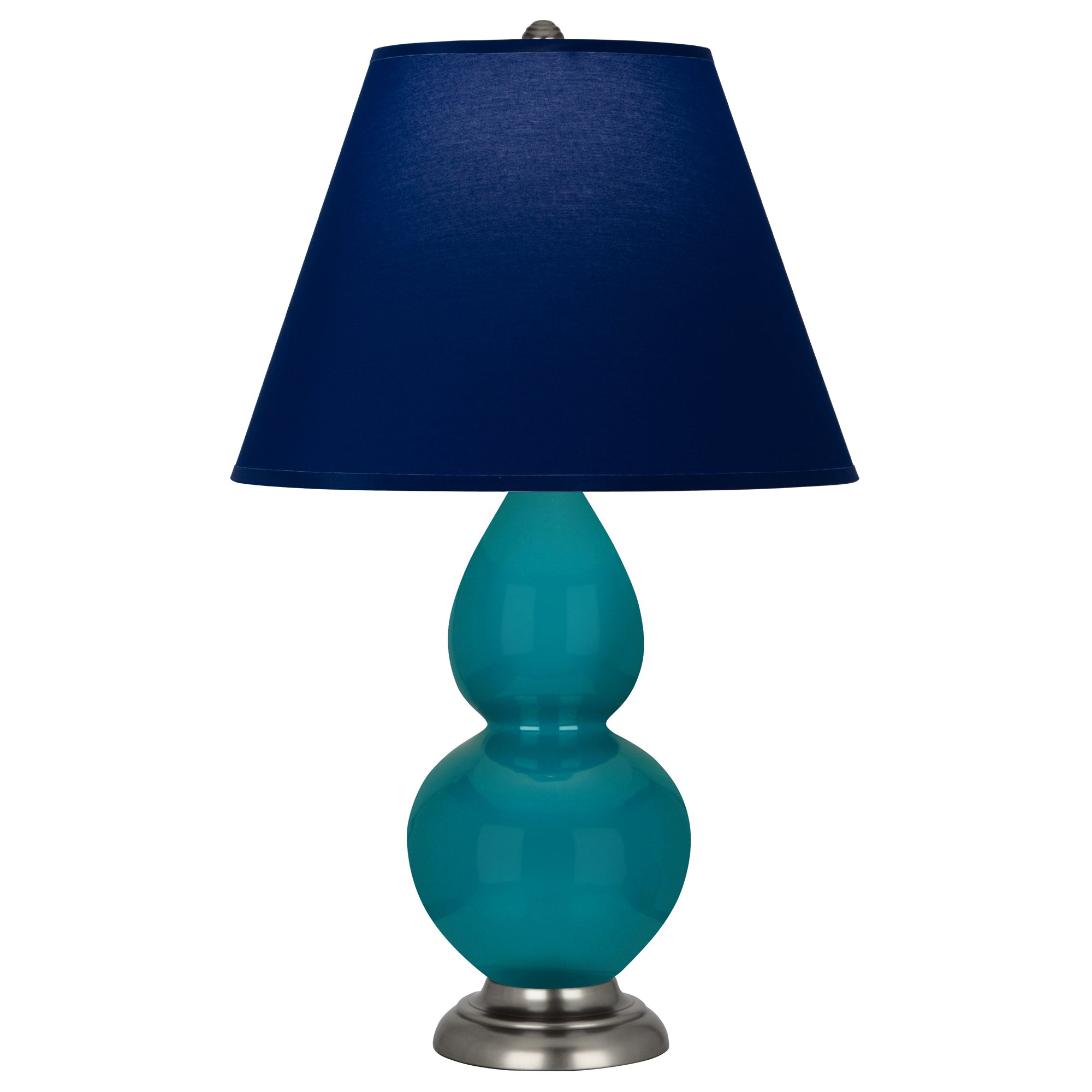 1773N | Peacock Small Double Gourd Accent Lamp