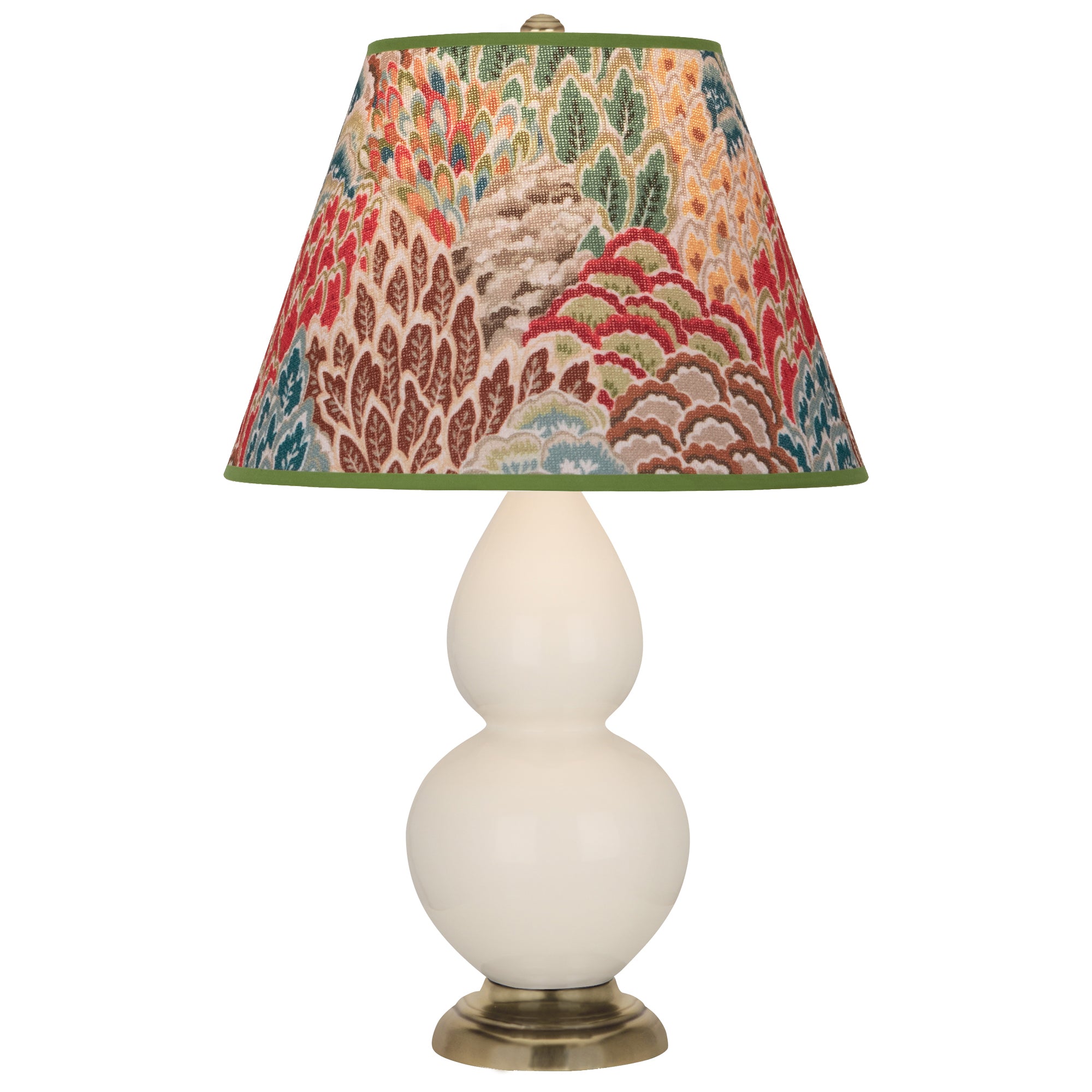 1774F | Bone Small Double Gourd Accent Lamp