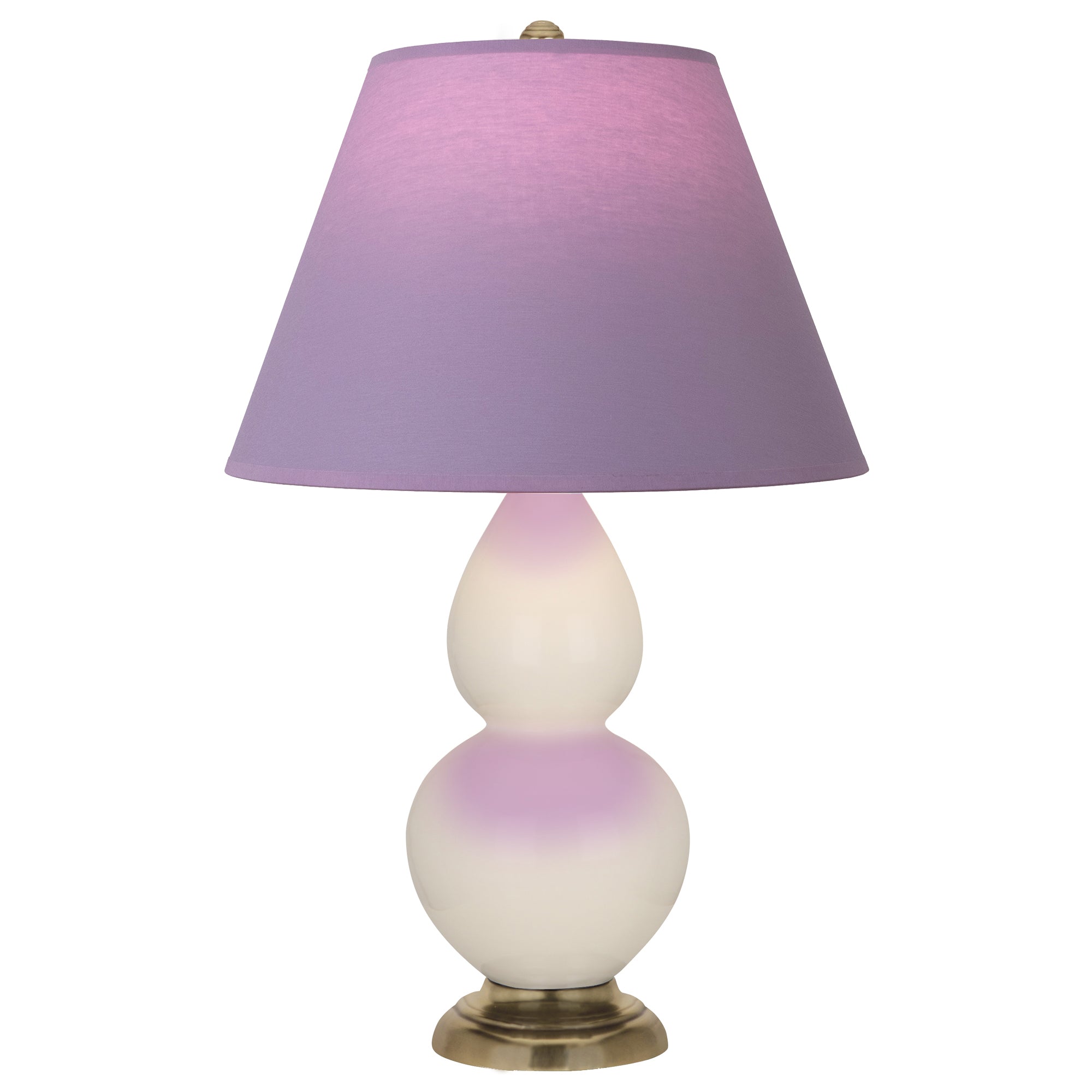 1774L | Bone Small Double Gourd Accent Lamp