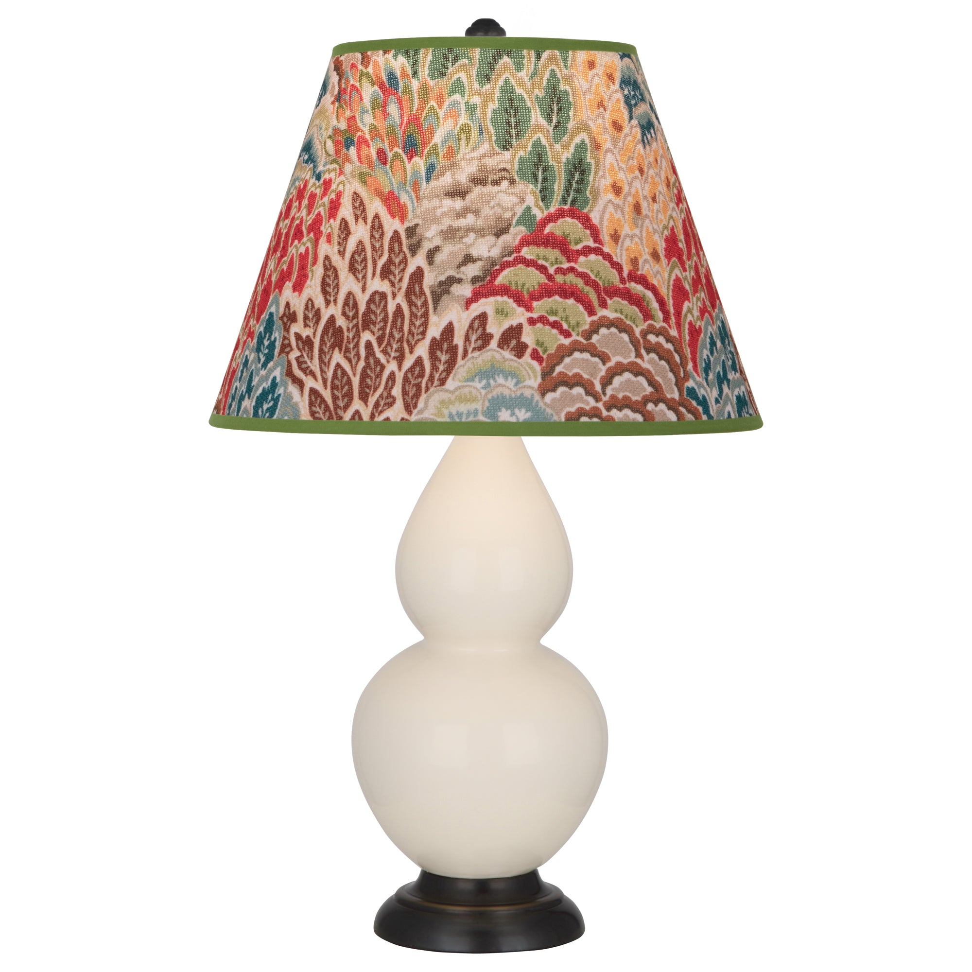 1775F | Bone Small Double Gourd Accent Lamp