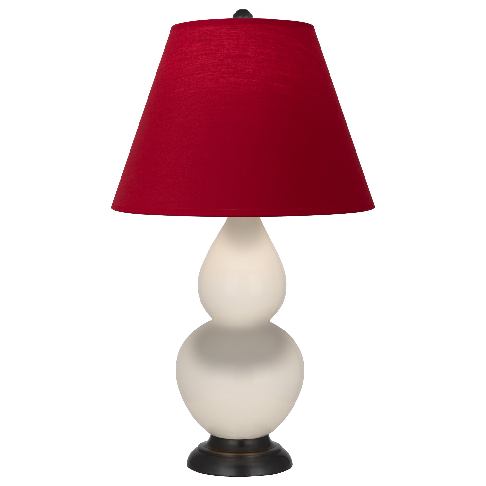 1775R | Bone Small Double Gourd Accent Lamp