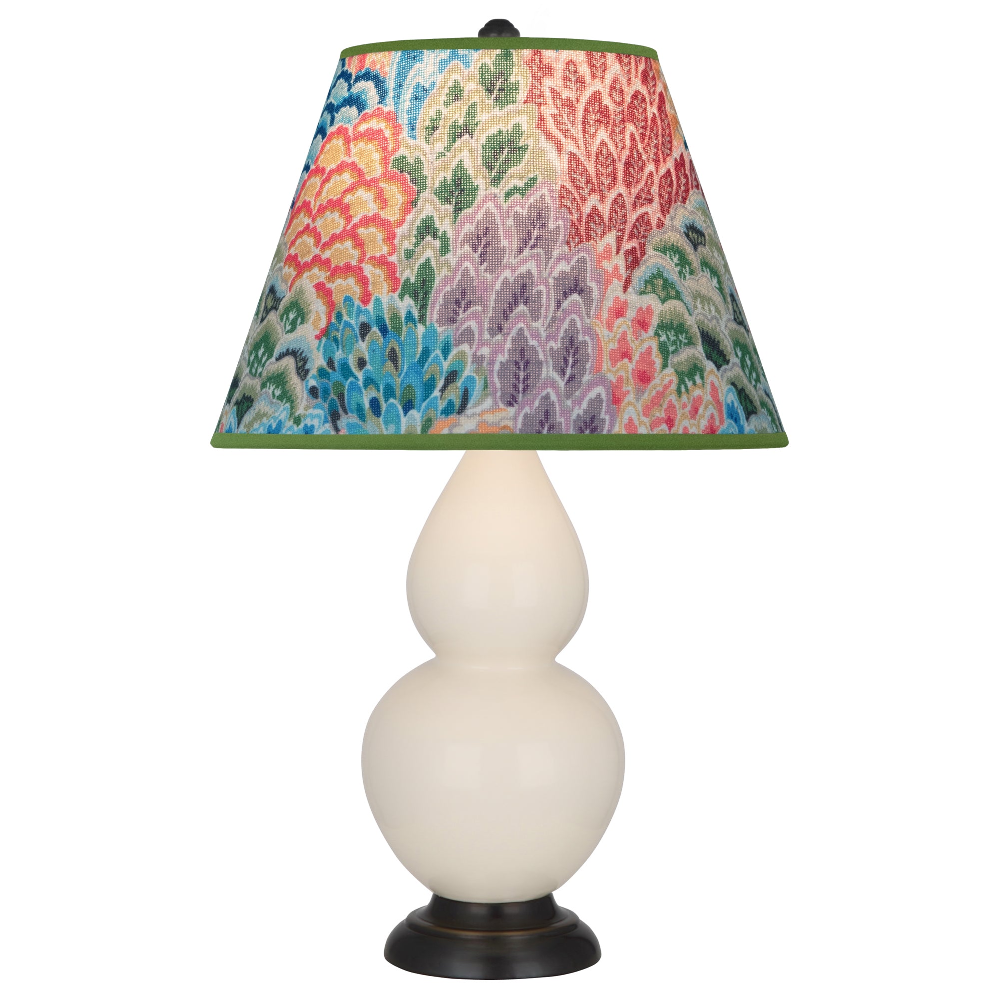 1775S | Bone Small Double Gourd Accent Lamp