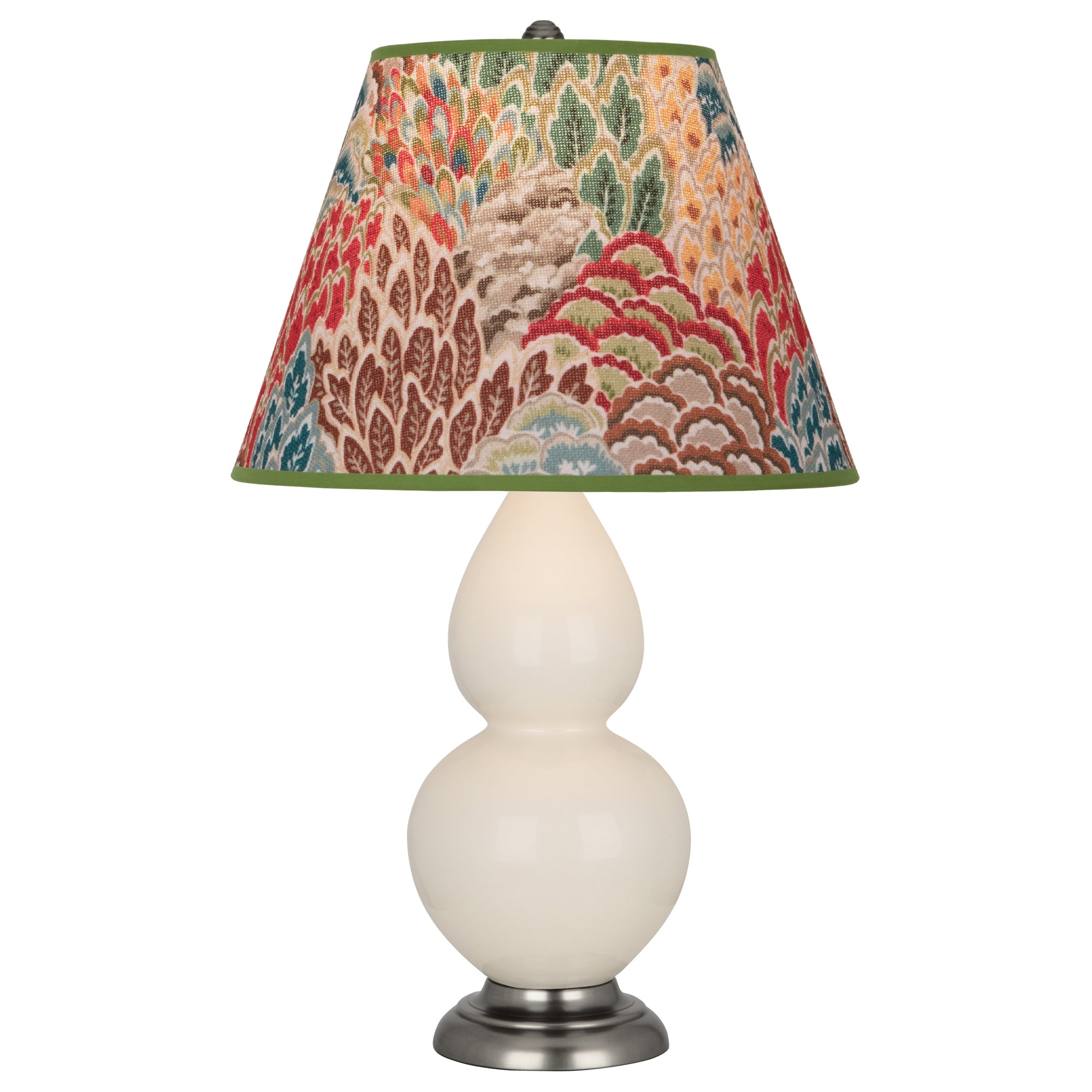 1776F | Bone Small Double Gourd Accent Lamp