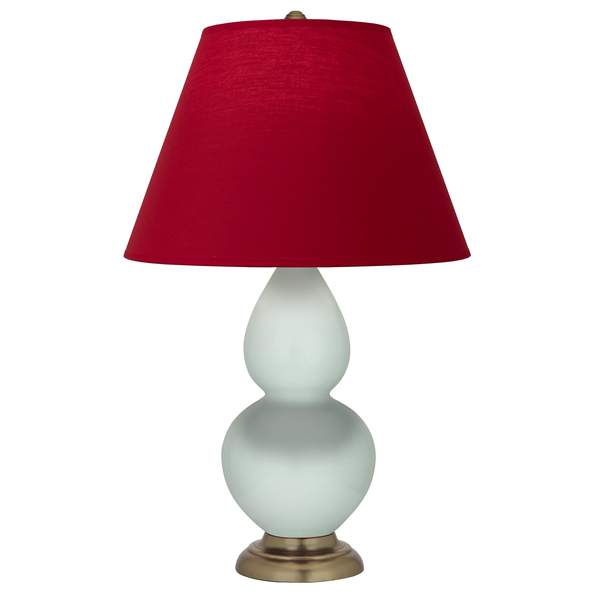 1786R | Celadon Small Double Gourd Accent Lamp