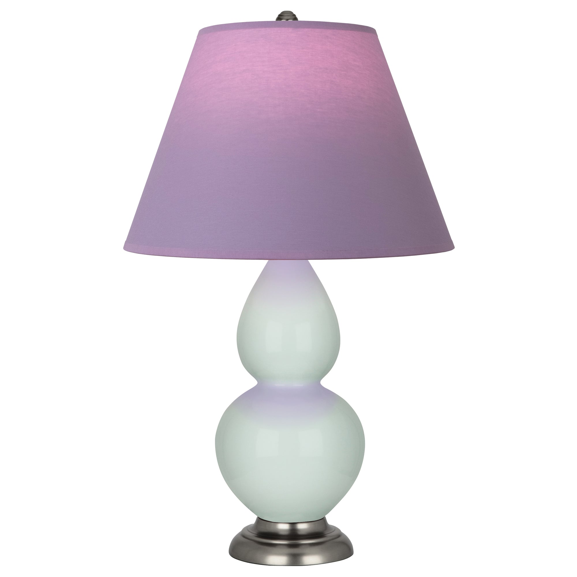 1788L | Celadon Small Double Gourd Accent Lamp