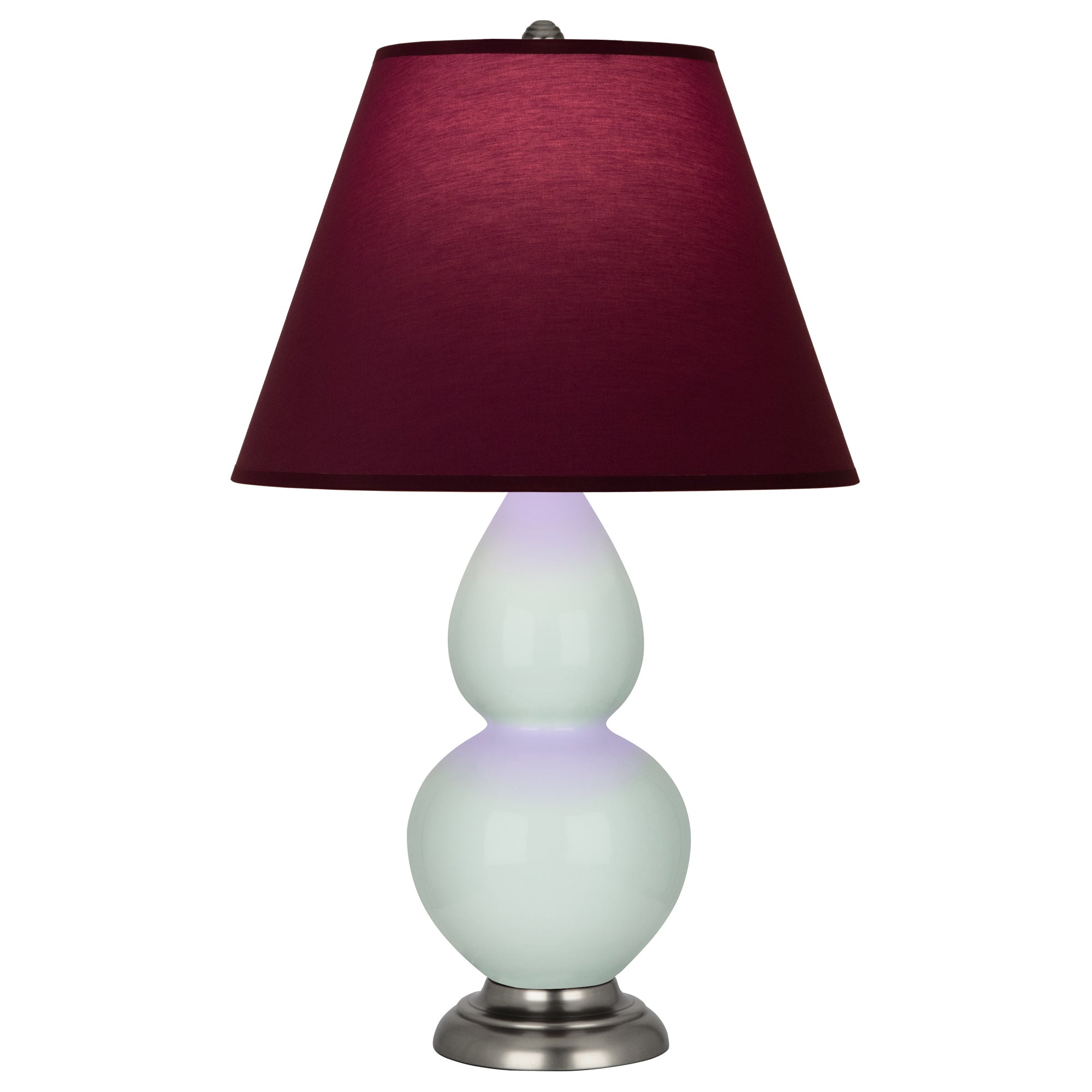 1788P | Celadon Small Double Gourd Accent Lamp