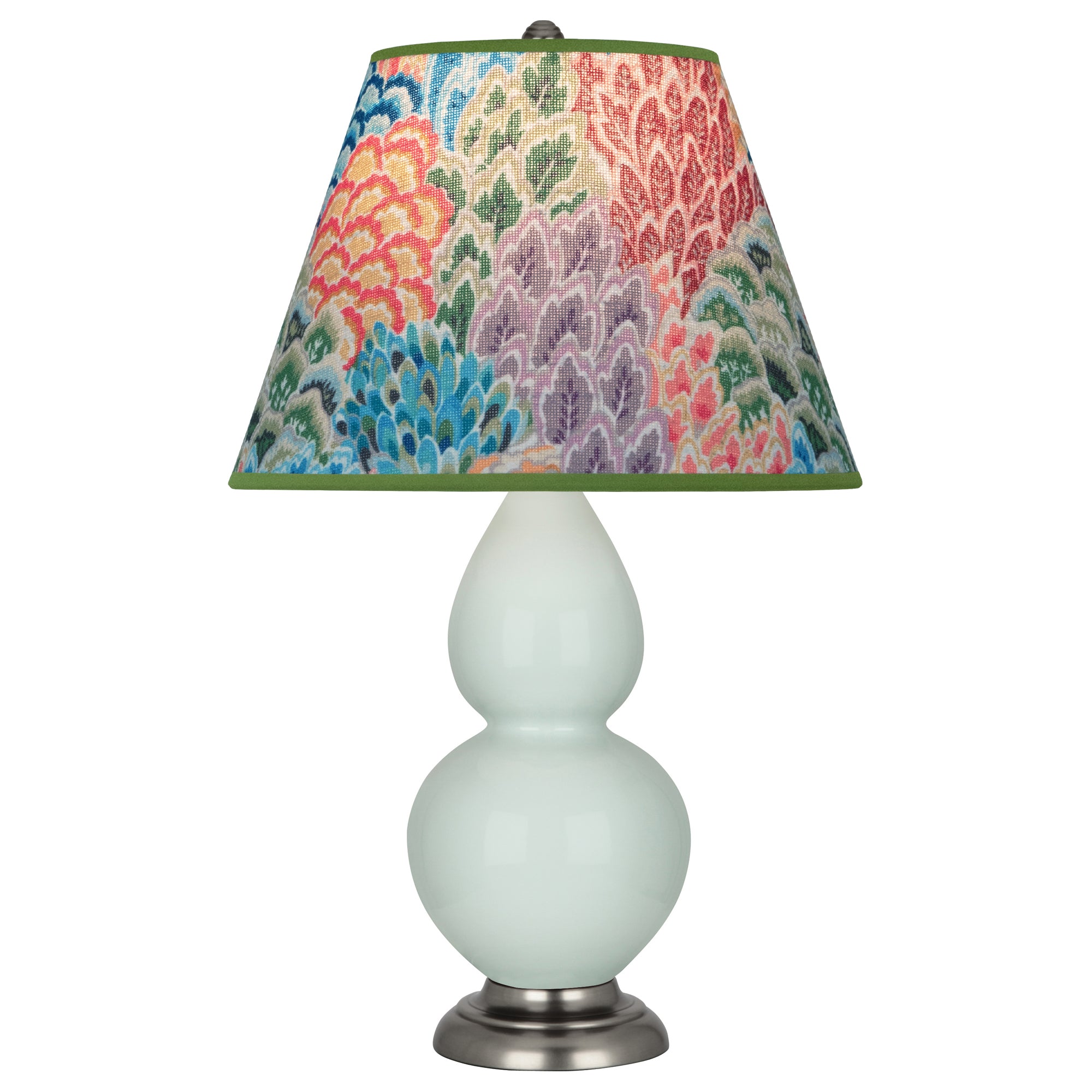 1788S | Celadon Small Double Gourd Accent Lamp