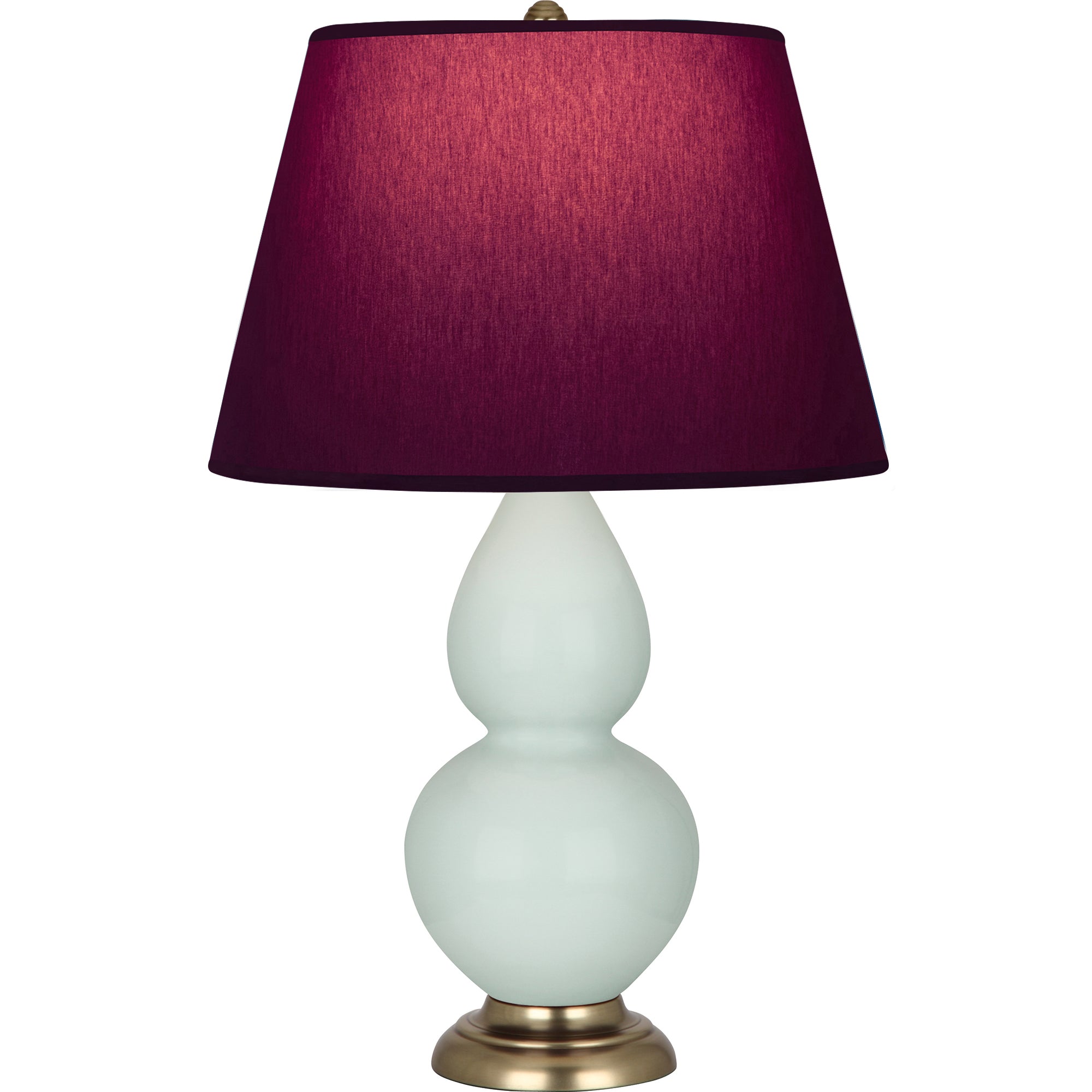 1789P | Celadon Double Gourd Table Lamp