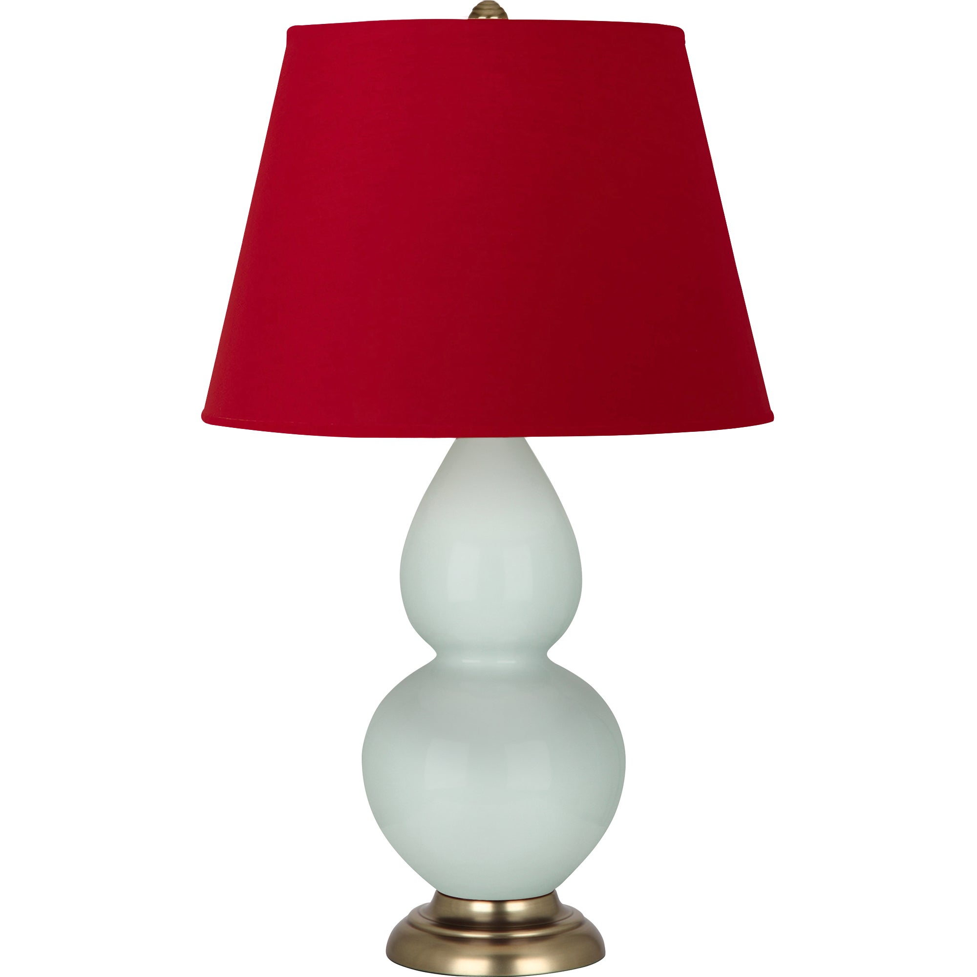 1789R | Celadon Double Gourd Table Lamp