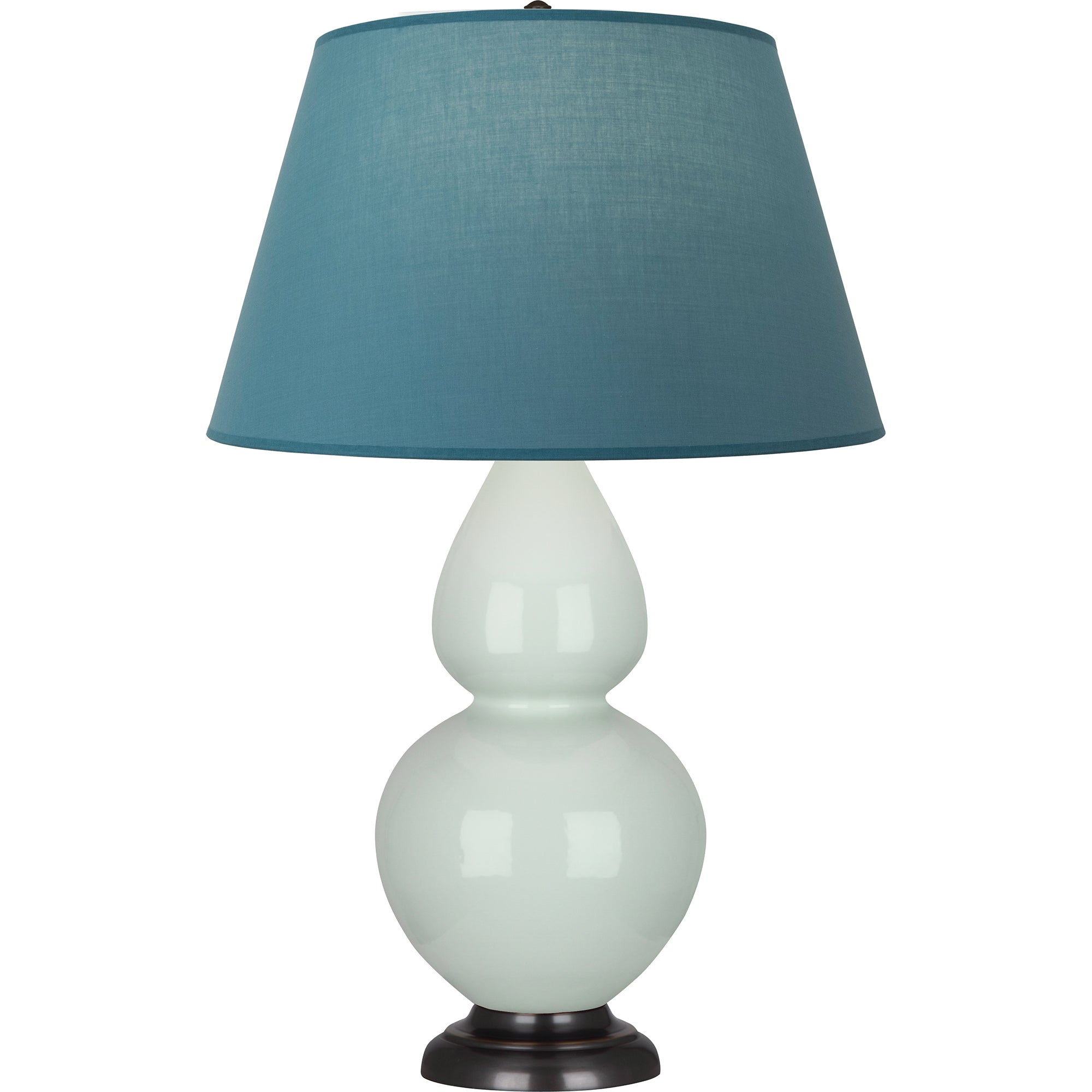 1790B | Celadon Double Gourd Table Lamp