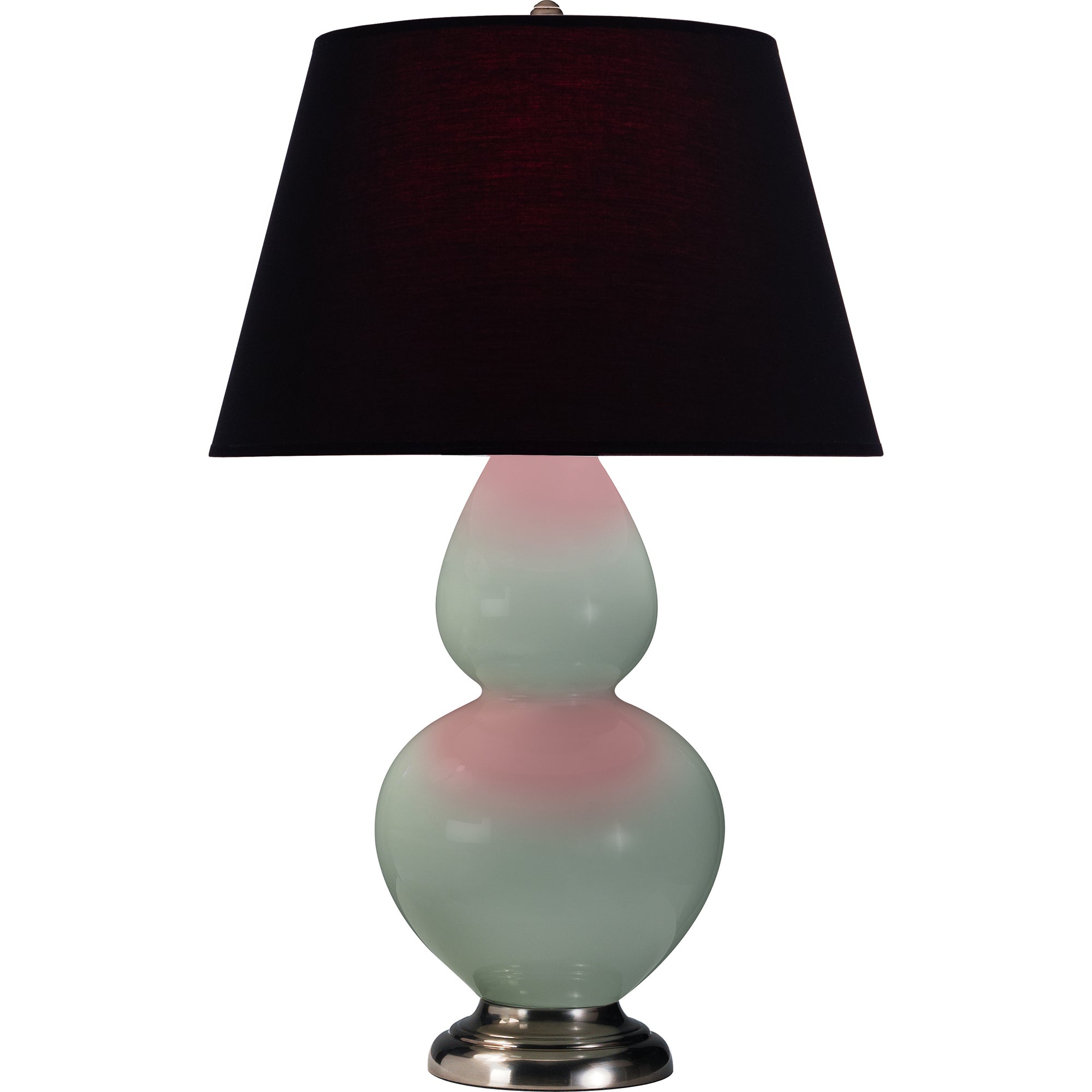 1791K | Celadon Double Gourd Table Lamp