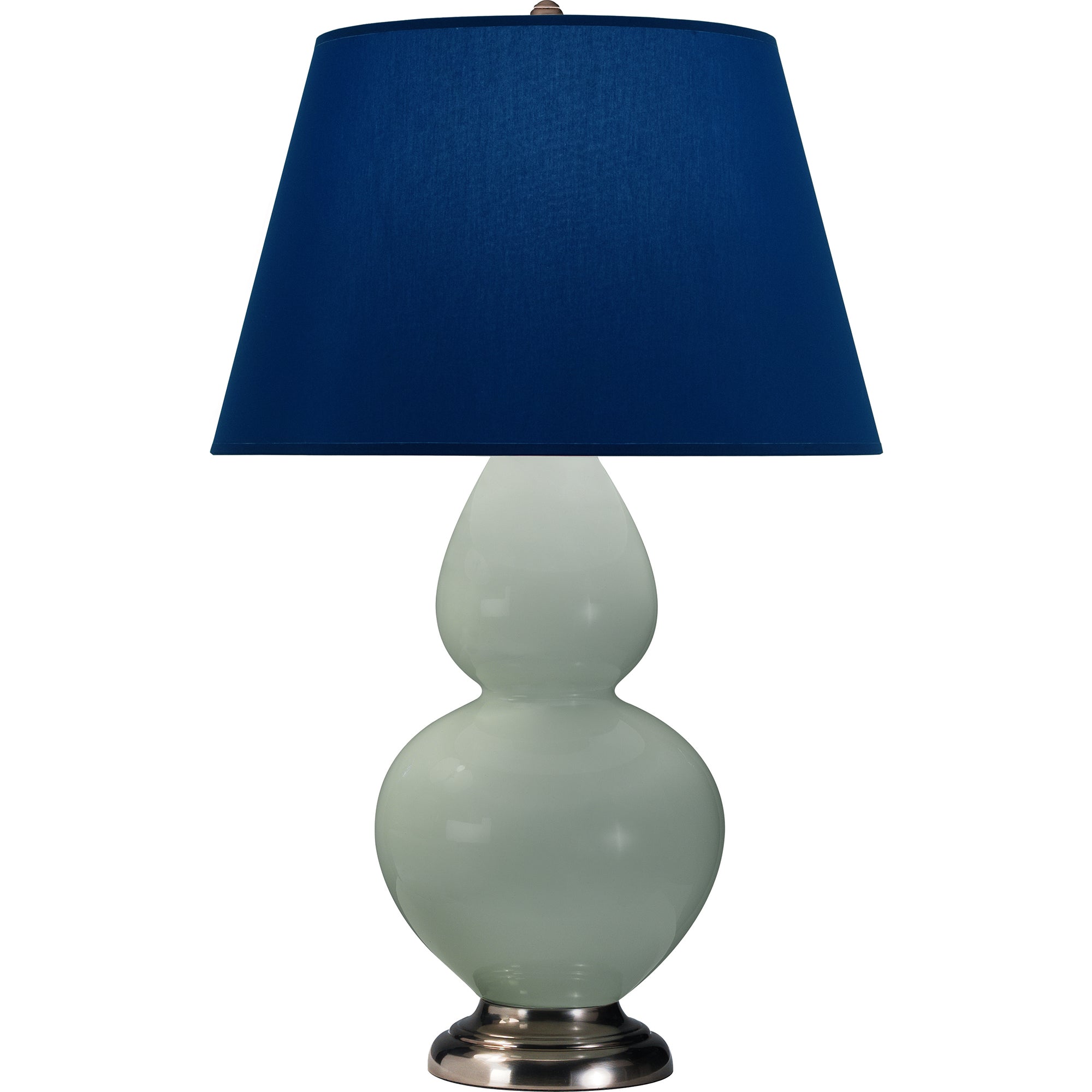 1791N | Celadon Double Gourd Table Lamp