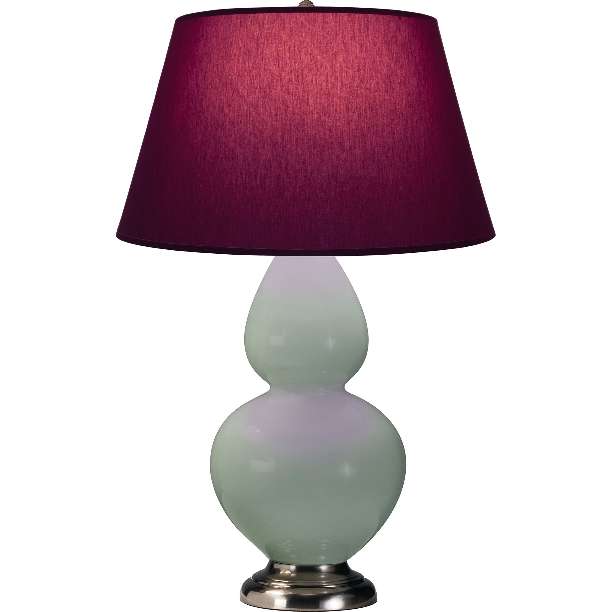1791P | Celadon Double Gourd Table Lamp