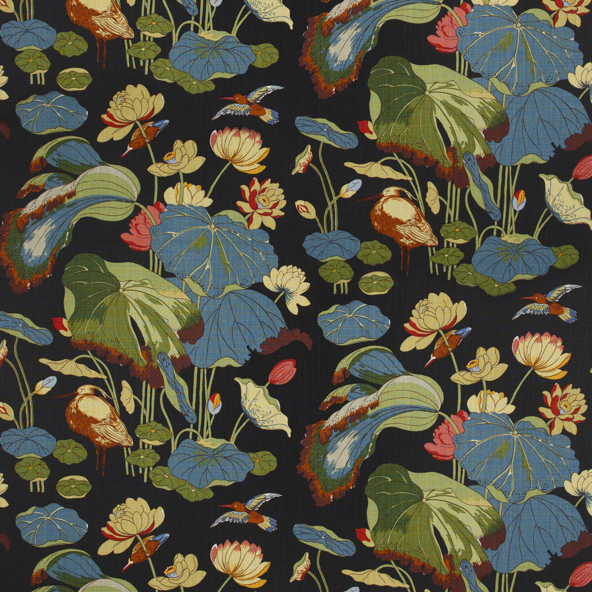 Nympheus Print-Teal