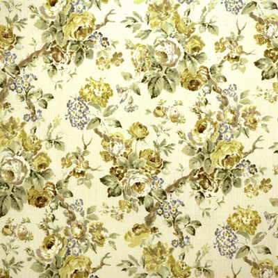 Garden Roses-Lime/Leaf