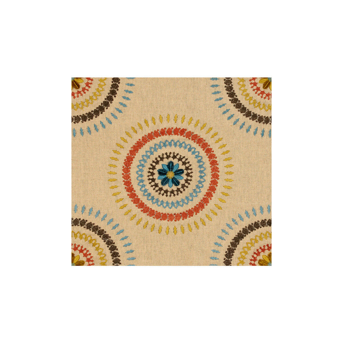 Hazel Embroidery-Teal