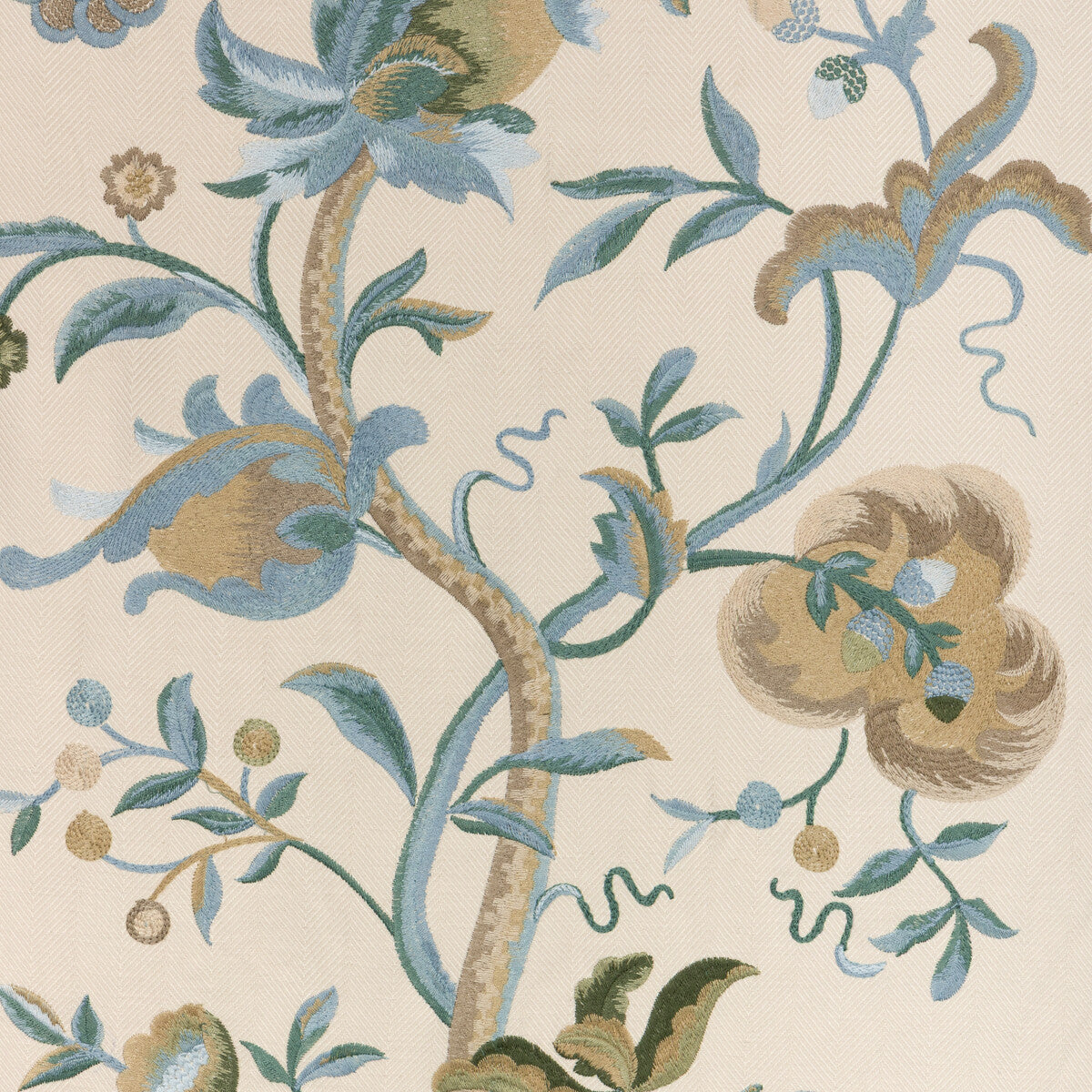 Dorton Embroidery-Teal