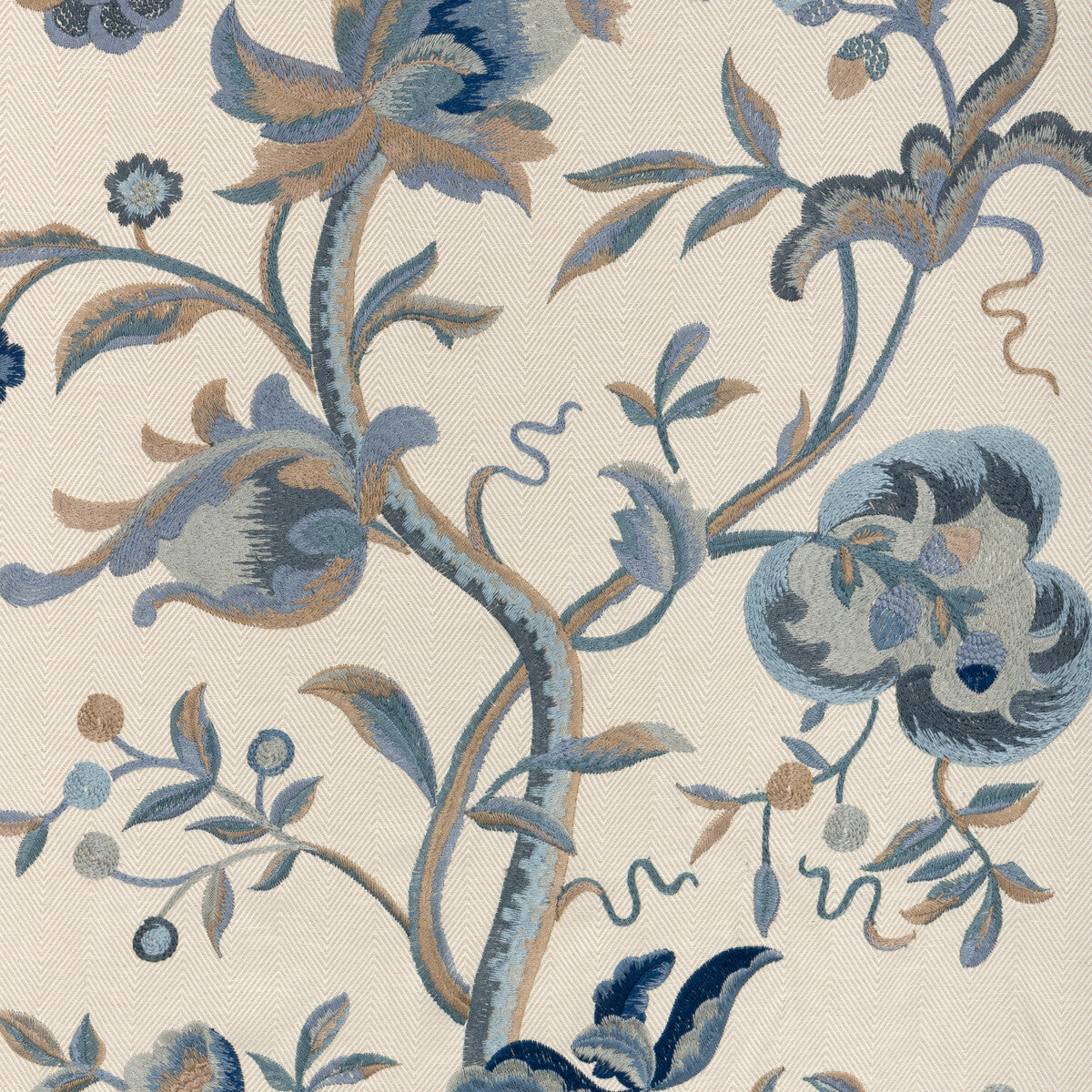 Dorton Embroidery-Indigo
