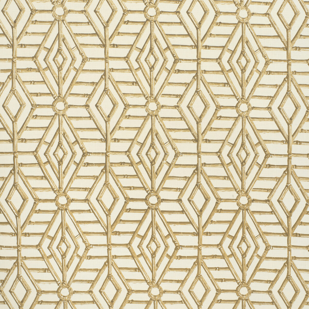Bamboo Cane-Beige/White