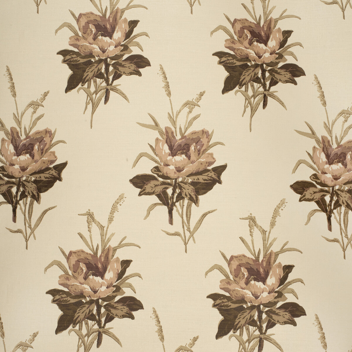 Melba Flower-Plum/Ecru